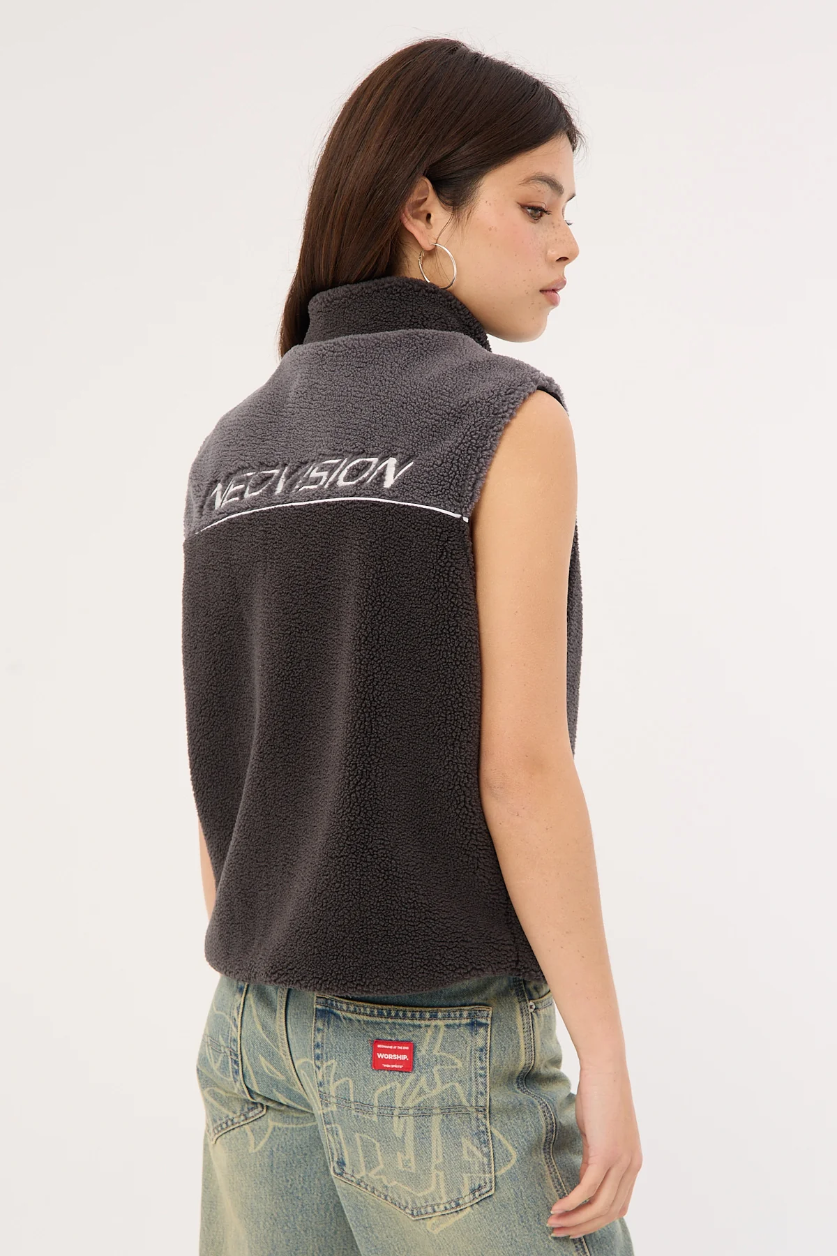Neovision Reserved Sherpa Vest Grey - Image 4