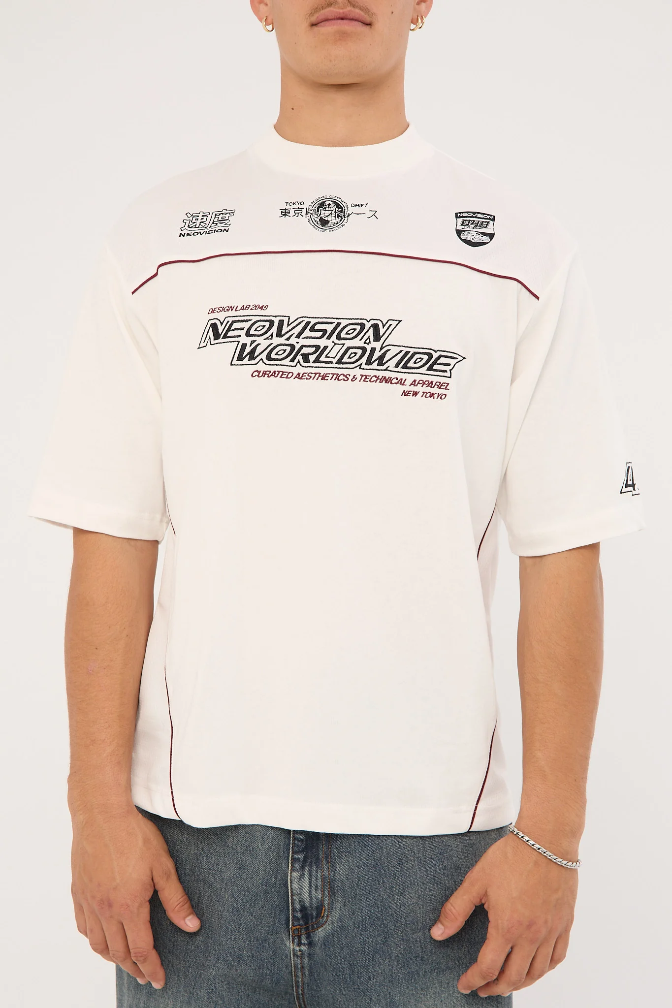 Neovision Reserved Street Super Heavy Tee Off White - Image 11
