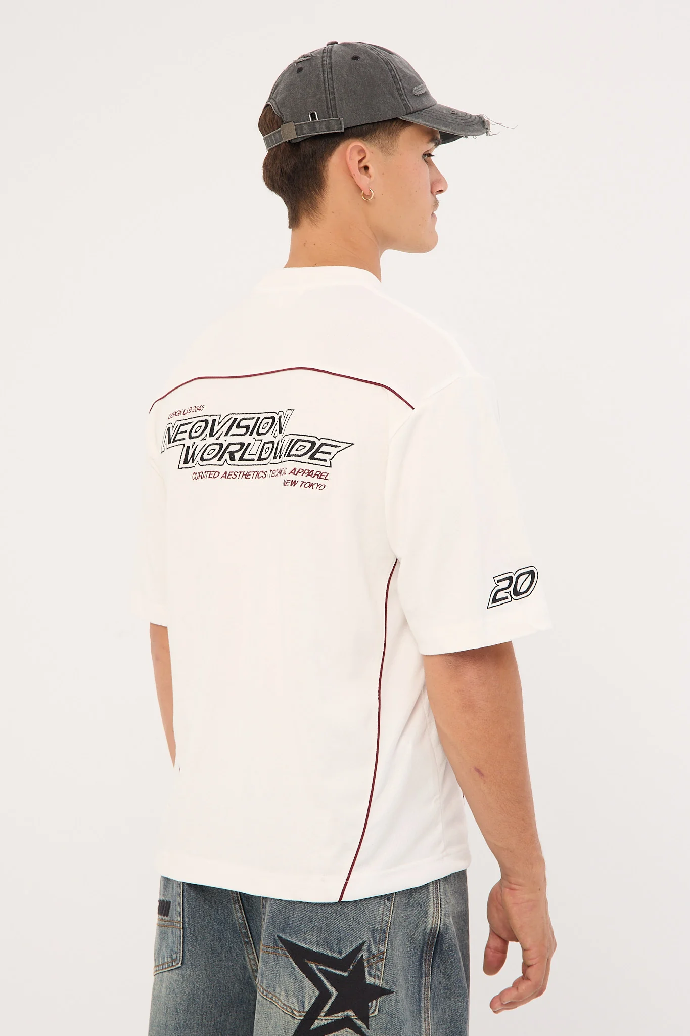 Neovision Reserved Street Super Heavy Tee Off White - Image 5