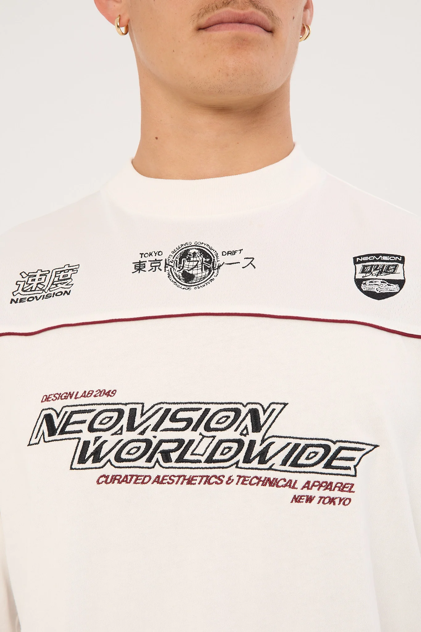 Neovision Reserved Street Super Heavy Tee Off White - Image 6