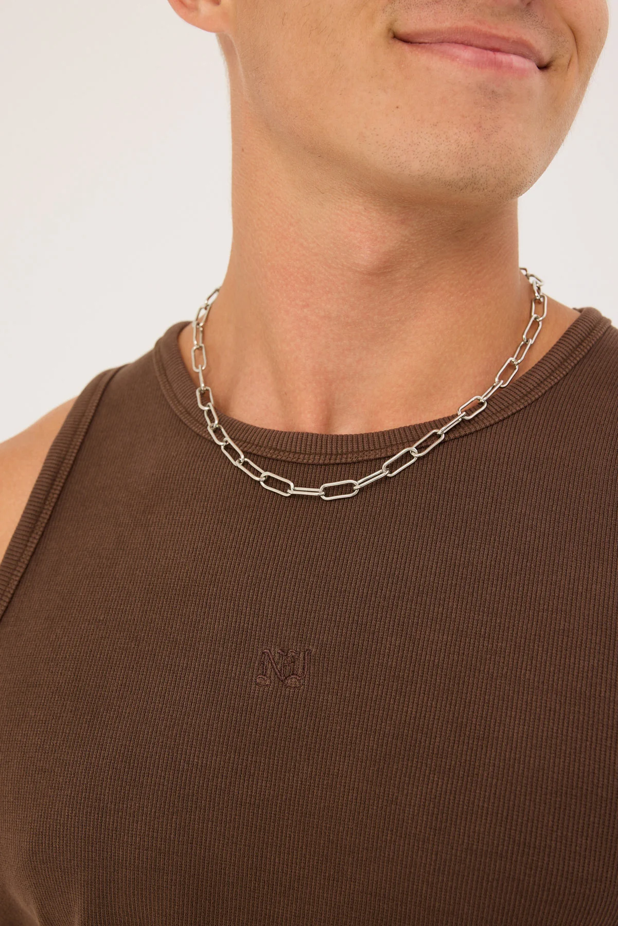 Neovision Restricted Singlet Tank Washed Coffee - Image 4