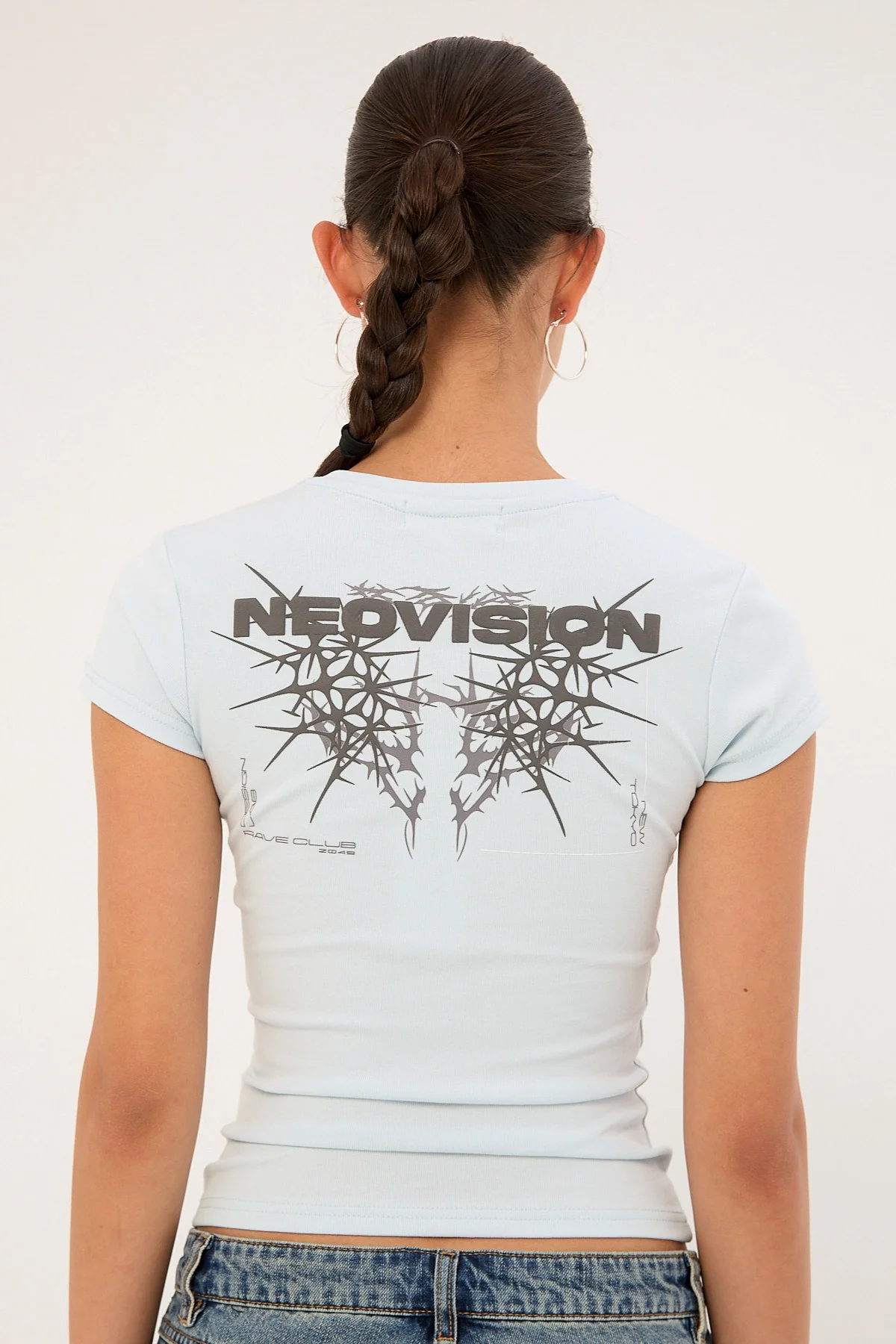 Neovision Ritual Baby Tee Blue - Image 2