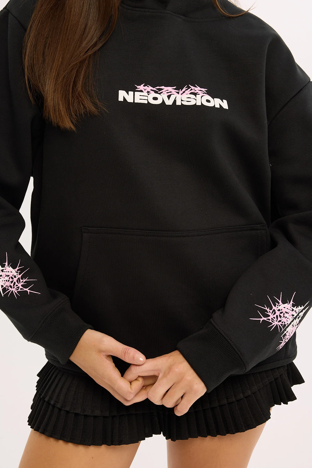 Neovision Ritual Relaxed Hoodie Black - Image 3