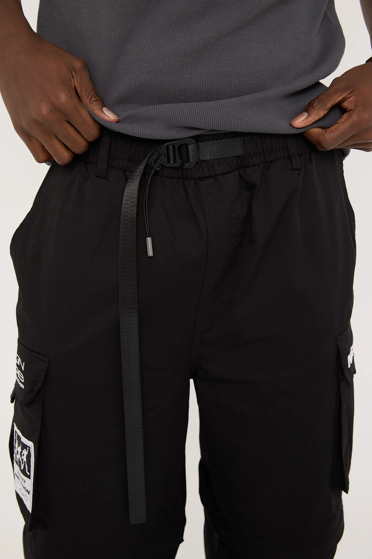 Neovision Ritual Wide Zip Off Cargo Pant Black - Image 10