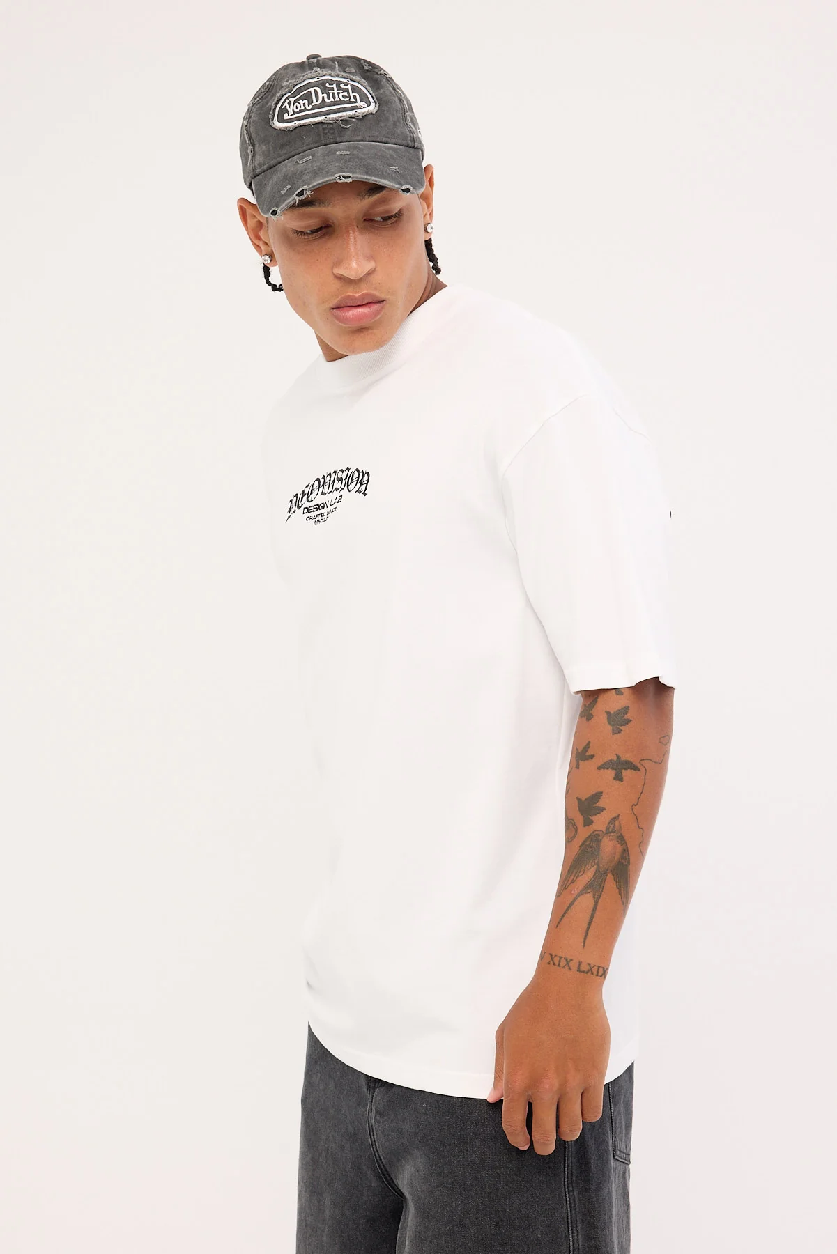 Neovision Rosebud Oversize Super Heavy Tee White - Image 6
