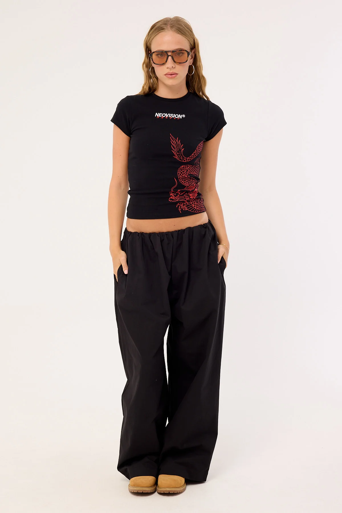 Neovision Ryuko Baby Tee Black - Image 2
