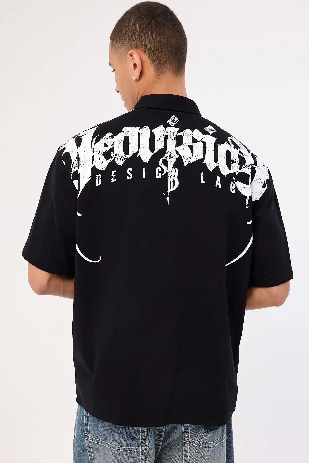 Neovision Sanctum Oversize Shirt Black - Image 2
