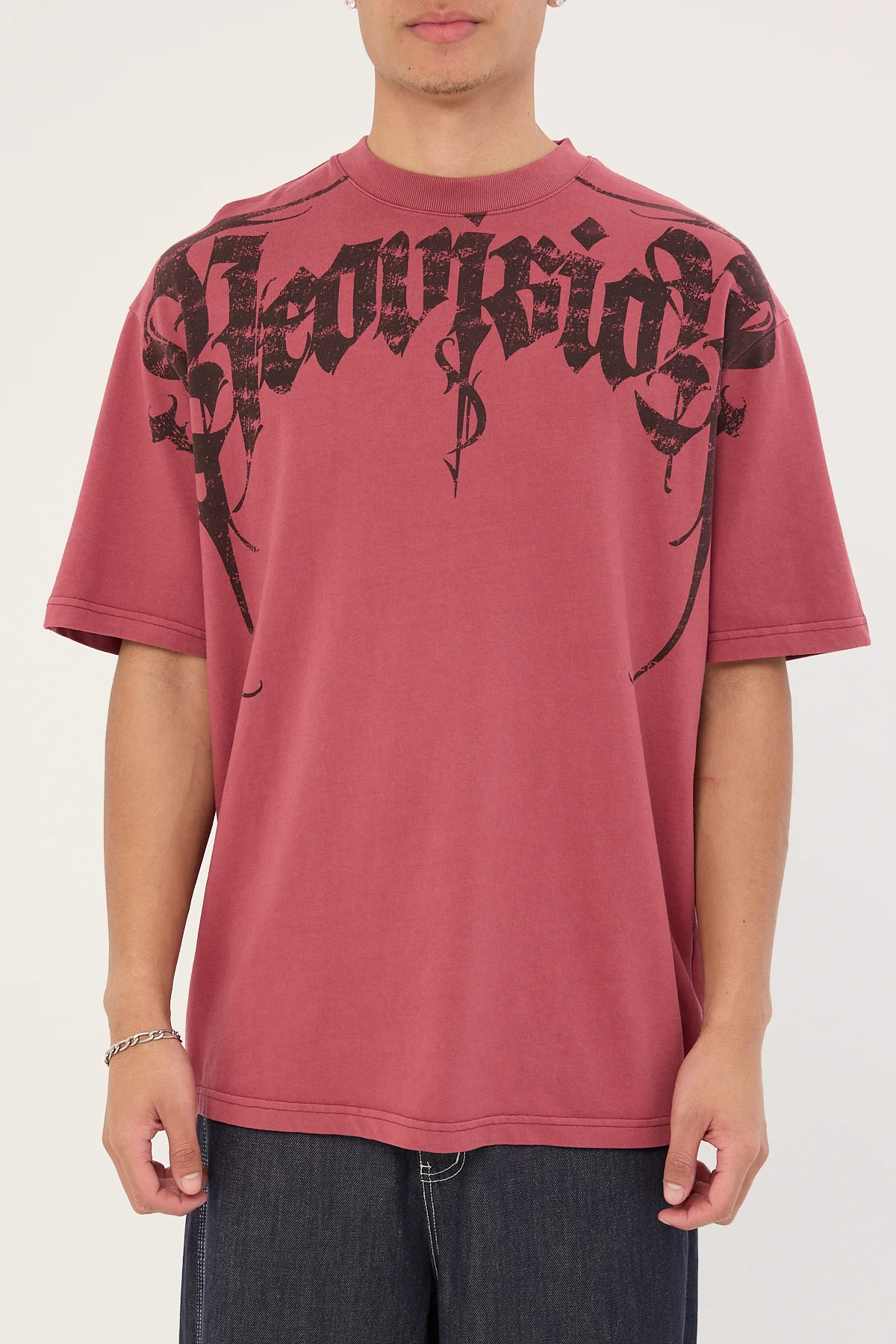 Neovision Sanctum Oversize Super Heavy Tee Washed Crimson - Image 7