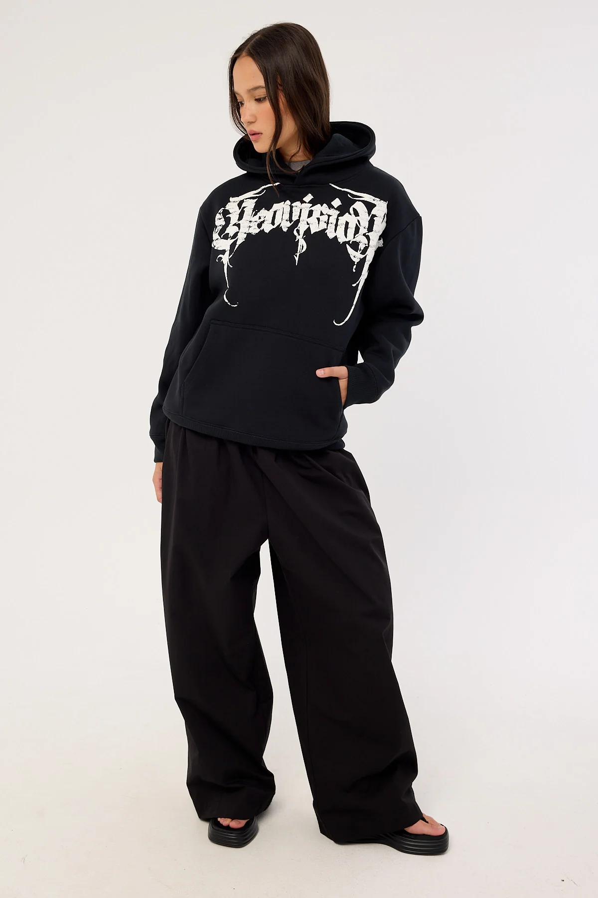Neovision Sanctum Relaxed Hoodie Black - Image 2