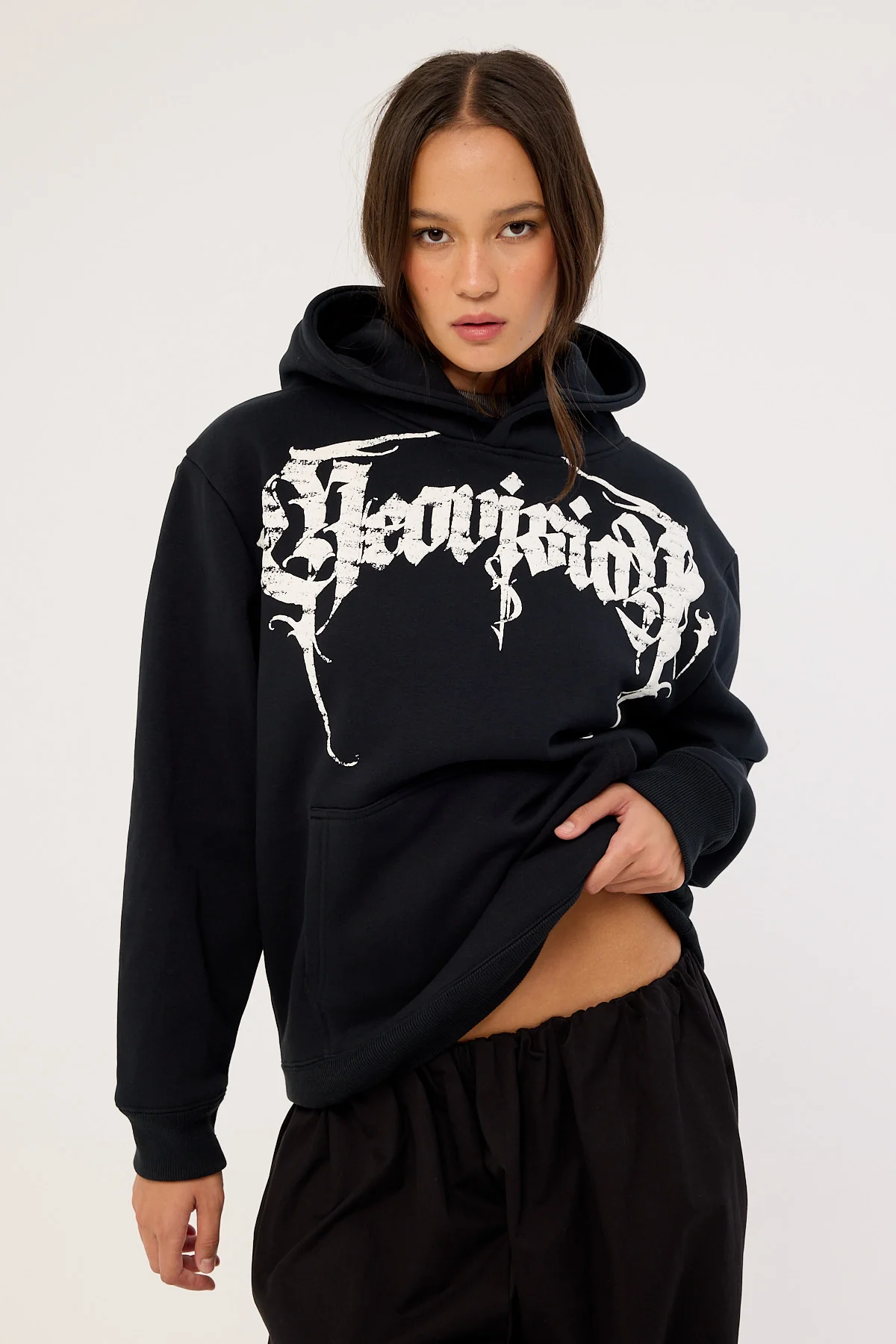 Neovision Sanctum Relaxed Hoodie Black - Image 3