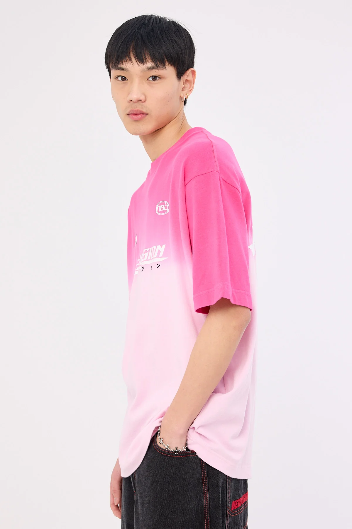 Neovision Saturate Oversize Super Heavy Tee Raspberry Sherbet - Image 7