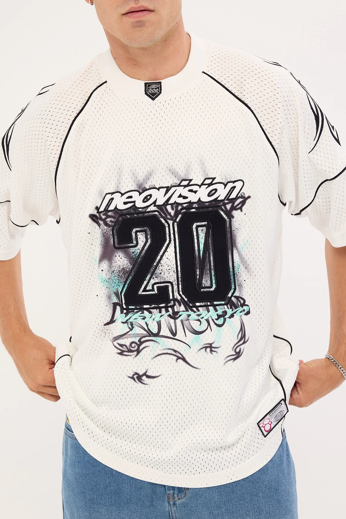 Neovision Scrawl Jersey White - Image 4