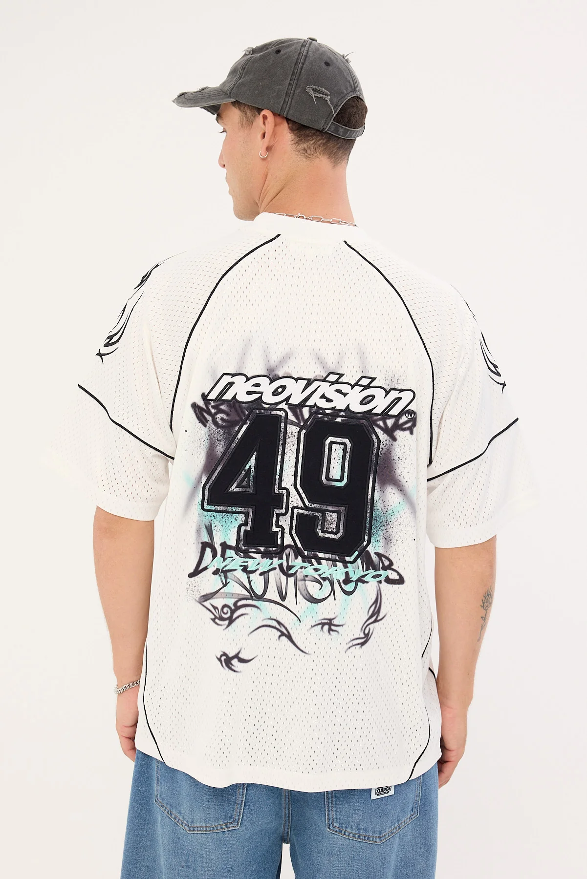 Neovision Scrawl Jersey White - Image 7