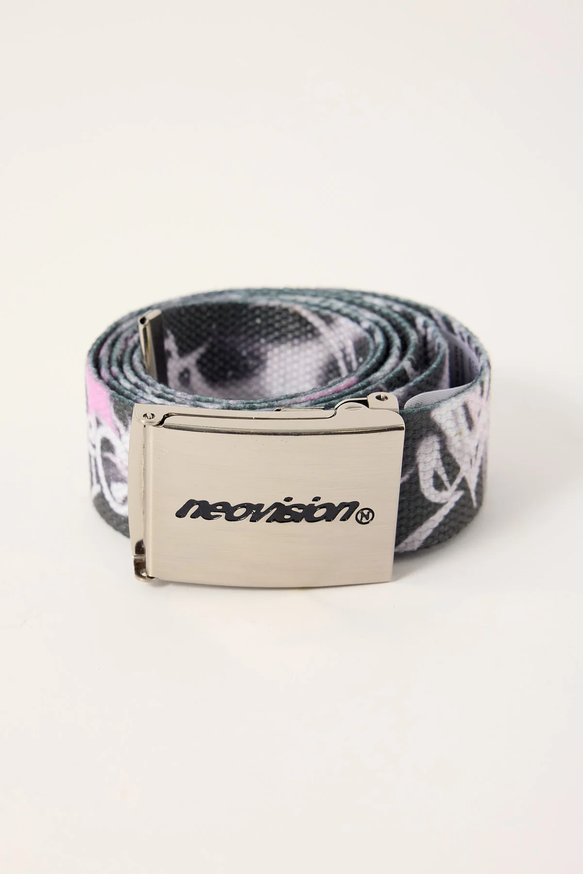 Neovision Scrawl Reversible Web Belt Off Black