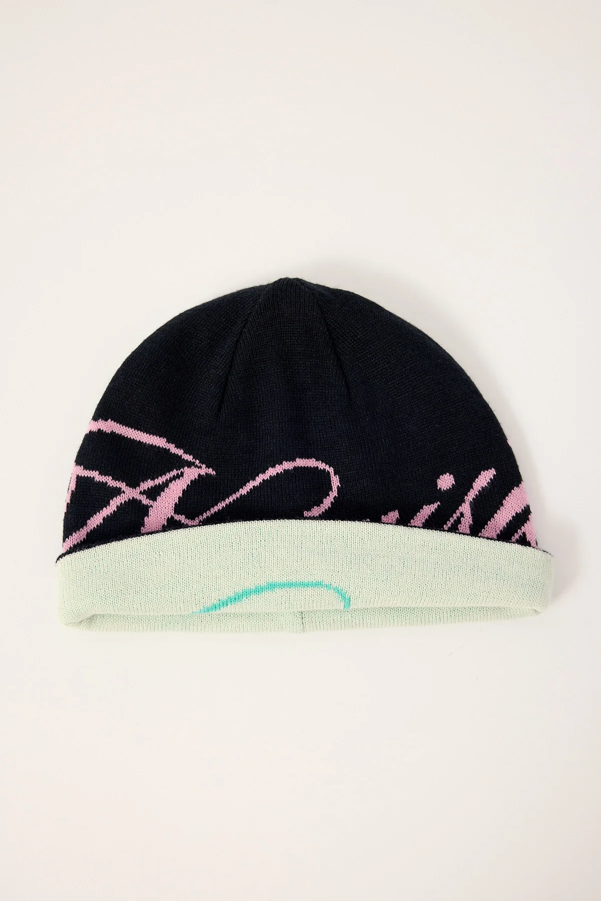 Neovision Scripture Reversible Skull Cap Beanie Black/White - Image 3