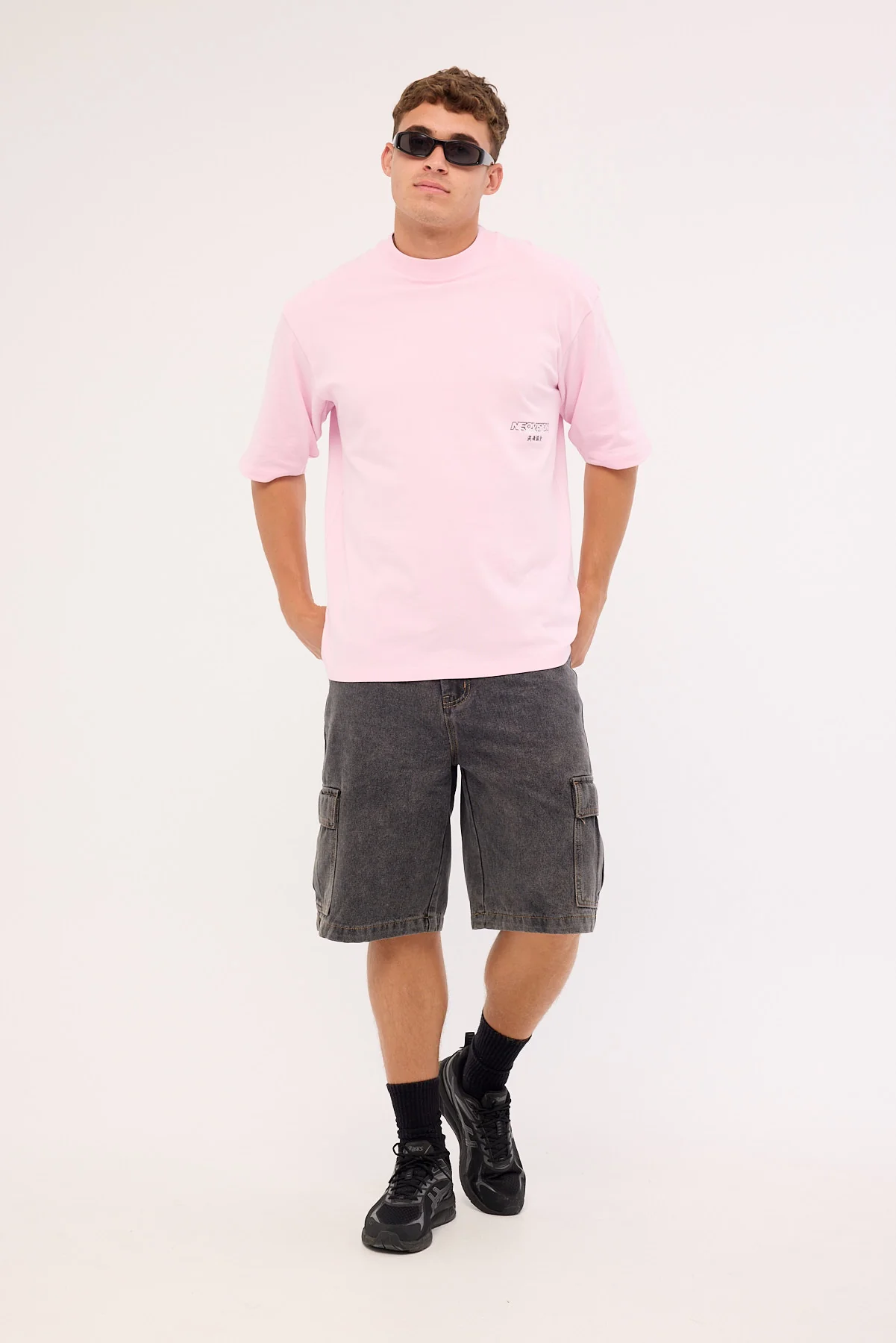 Neovision Section Street Super Heavy Tee Candy Pink - Image 3
