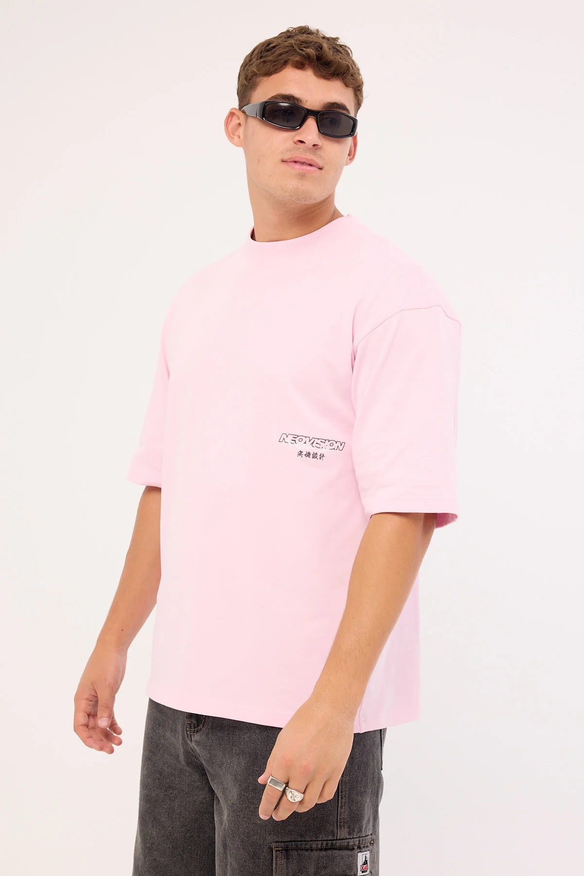 Neovision Section Street Super Heavy Tee Candy Pink - Image 5
