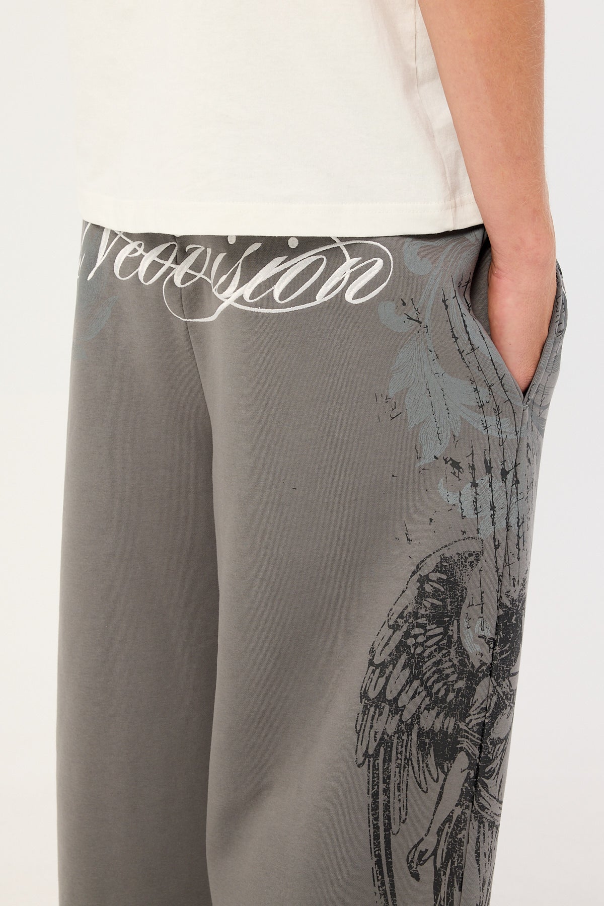 Neovision Seraph Super Baggy Sweatpant Smoke Grey - Image 6