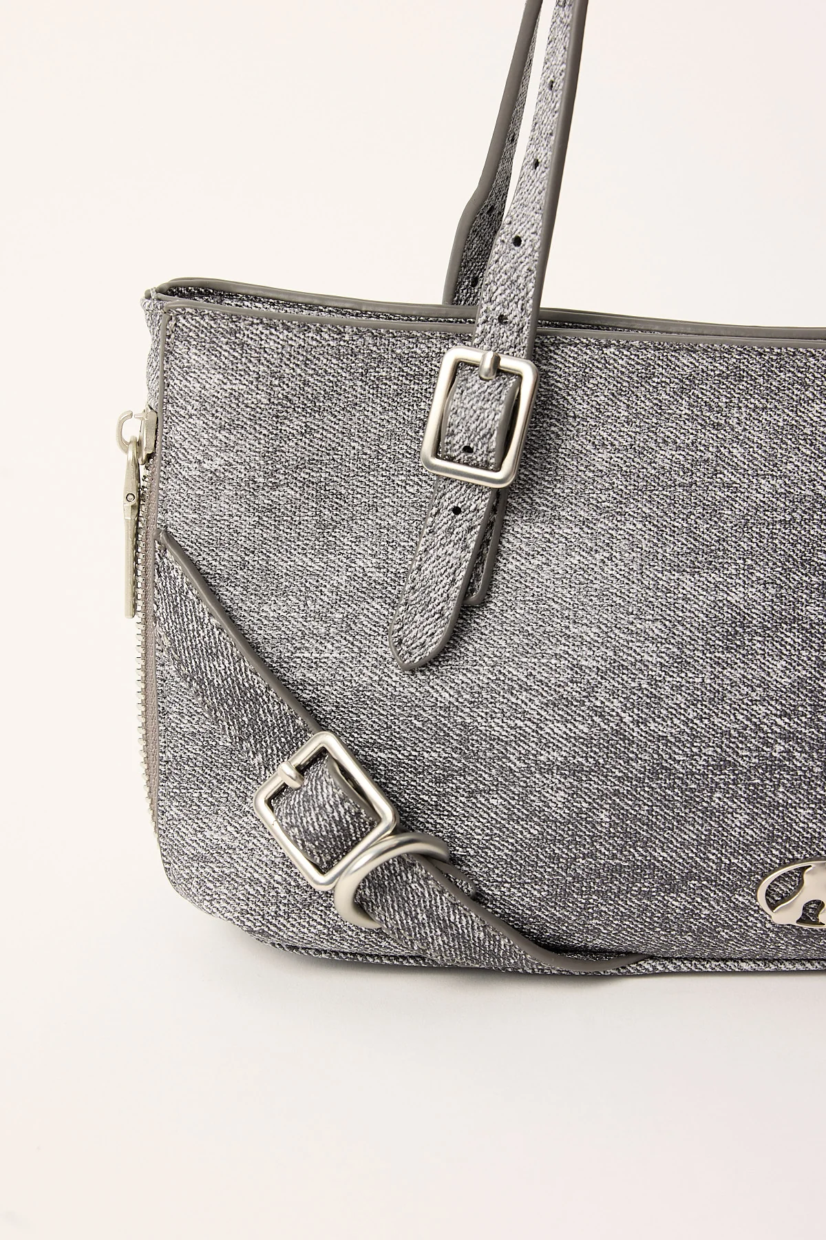 Neovision Shadow Realm Denim Handbag Washed Black - Image 3