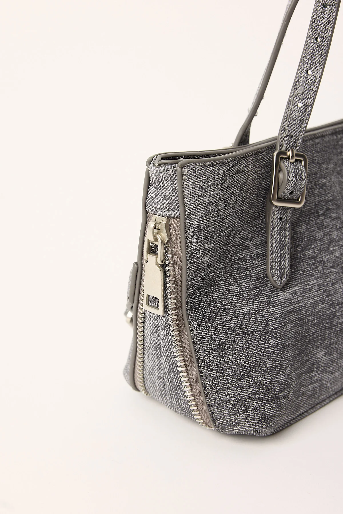 Neovision Shadow Realm Denim Handbag Washed Black - Image 5