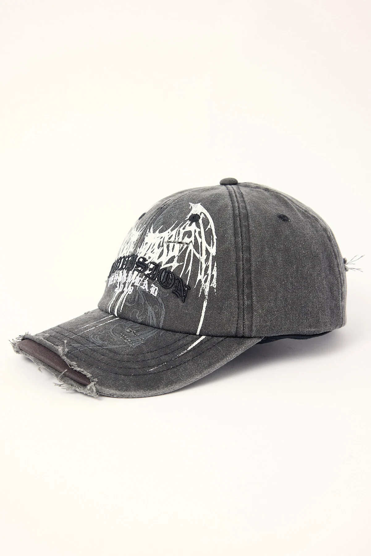 Neovision Shroud Distressed Dad Cap Black - Image 3