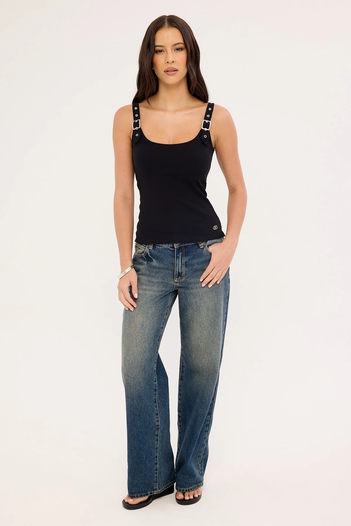 Neovision Silencer Buckle Singlet Tank Top Black - Image 2