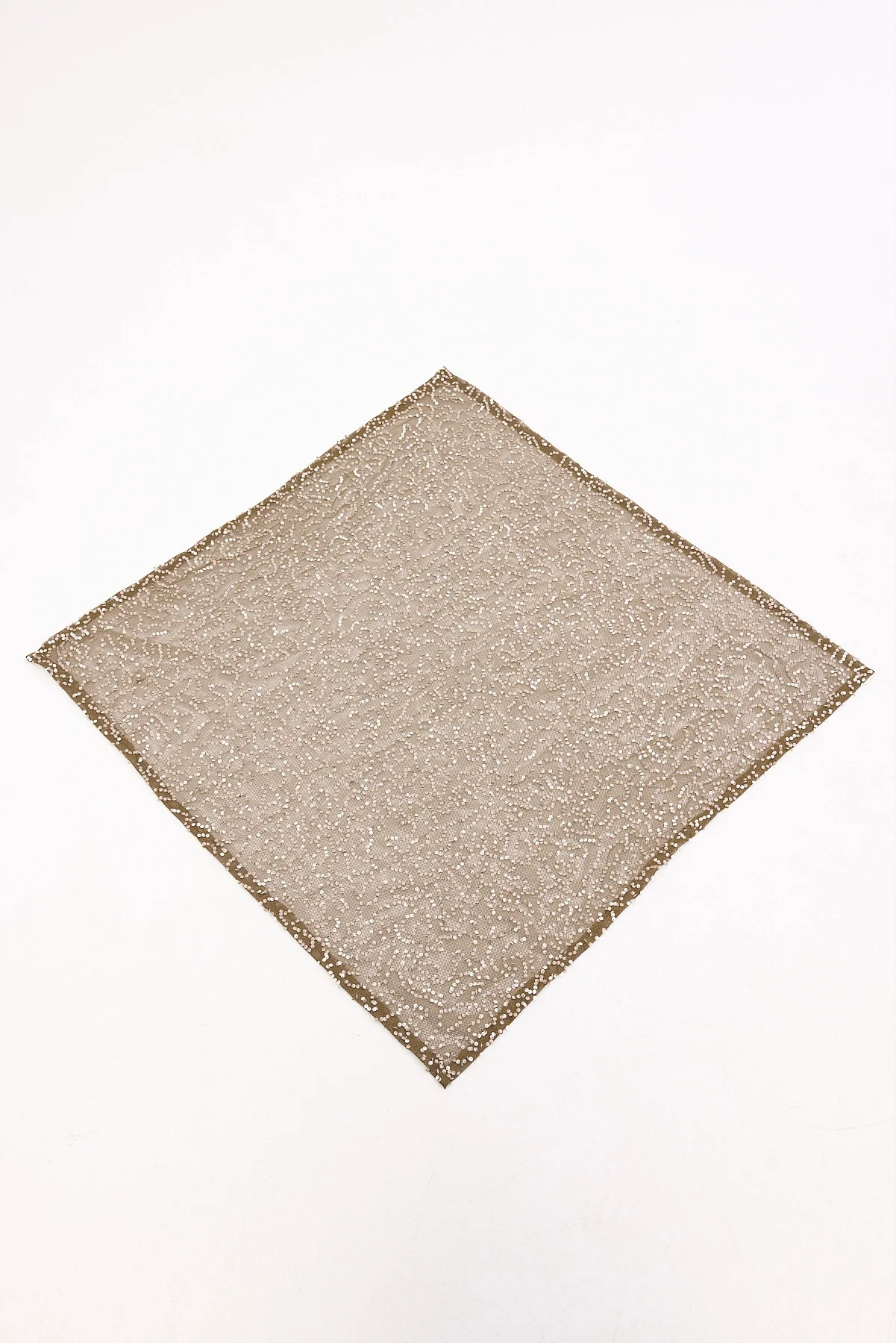 Neovision Siren Sequin Scarf - Khaki Green Khaki Green - Image 2