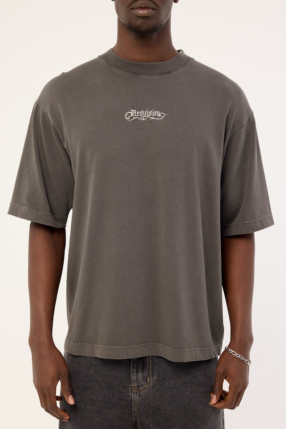 Neovision Skorn Street Super Heavy Tee Acid Grey - Image 7