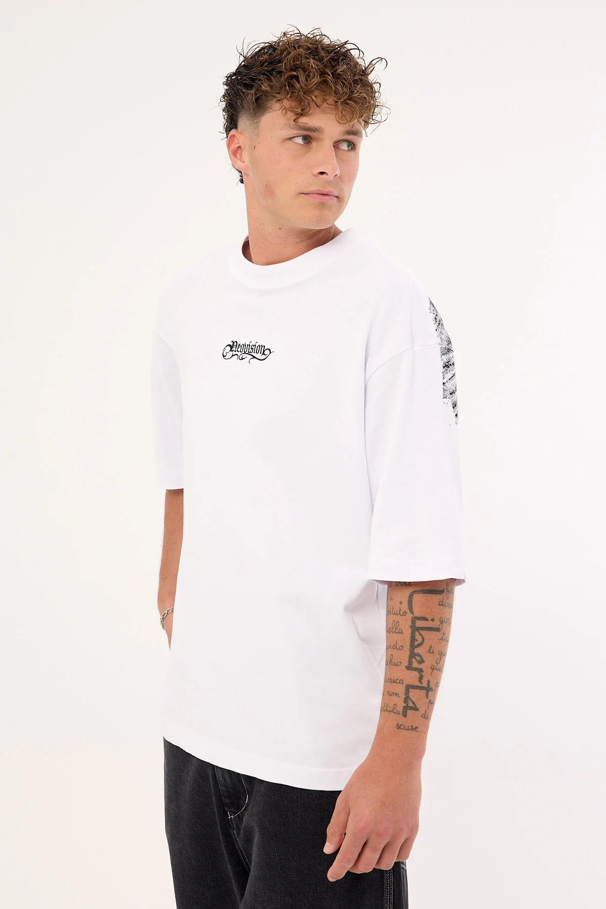 Neovision Skorn Street Super Heavy Tee White - Image 5