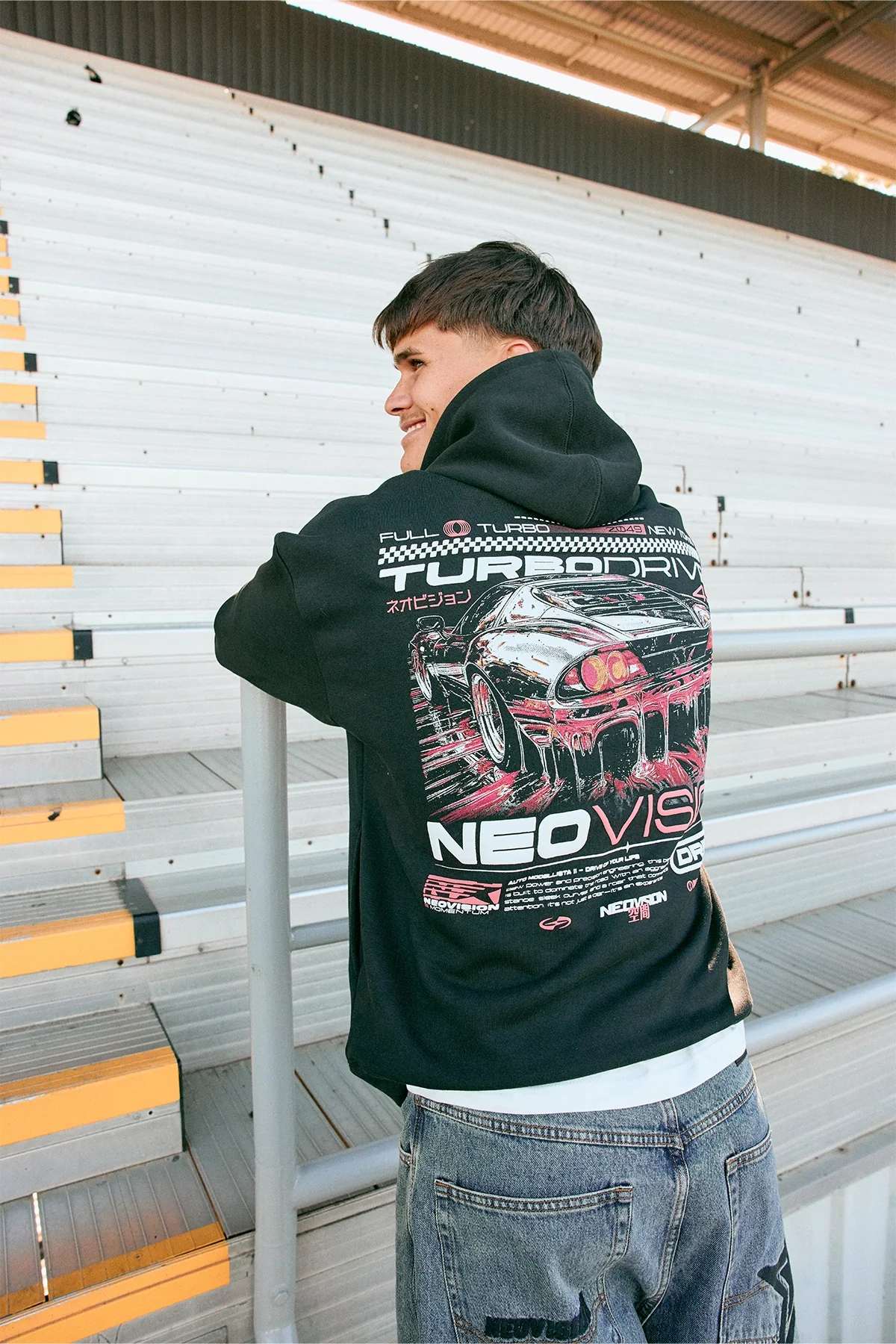 Neovision Slipstream Street Hoodie Black