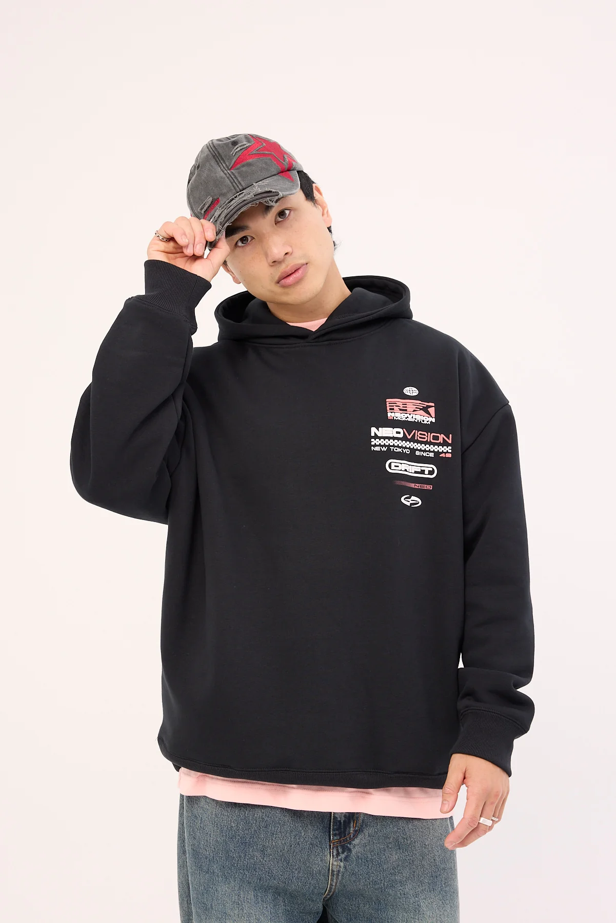 Neovision Slipstream Street Hoodie Black - Image 2