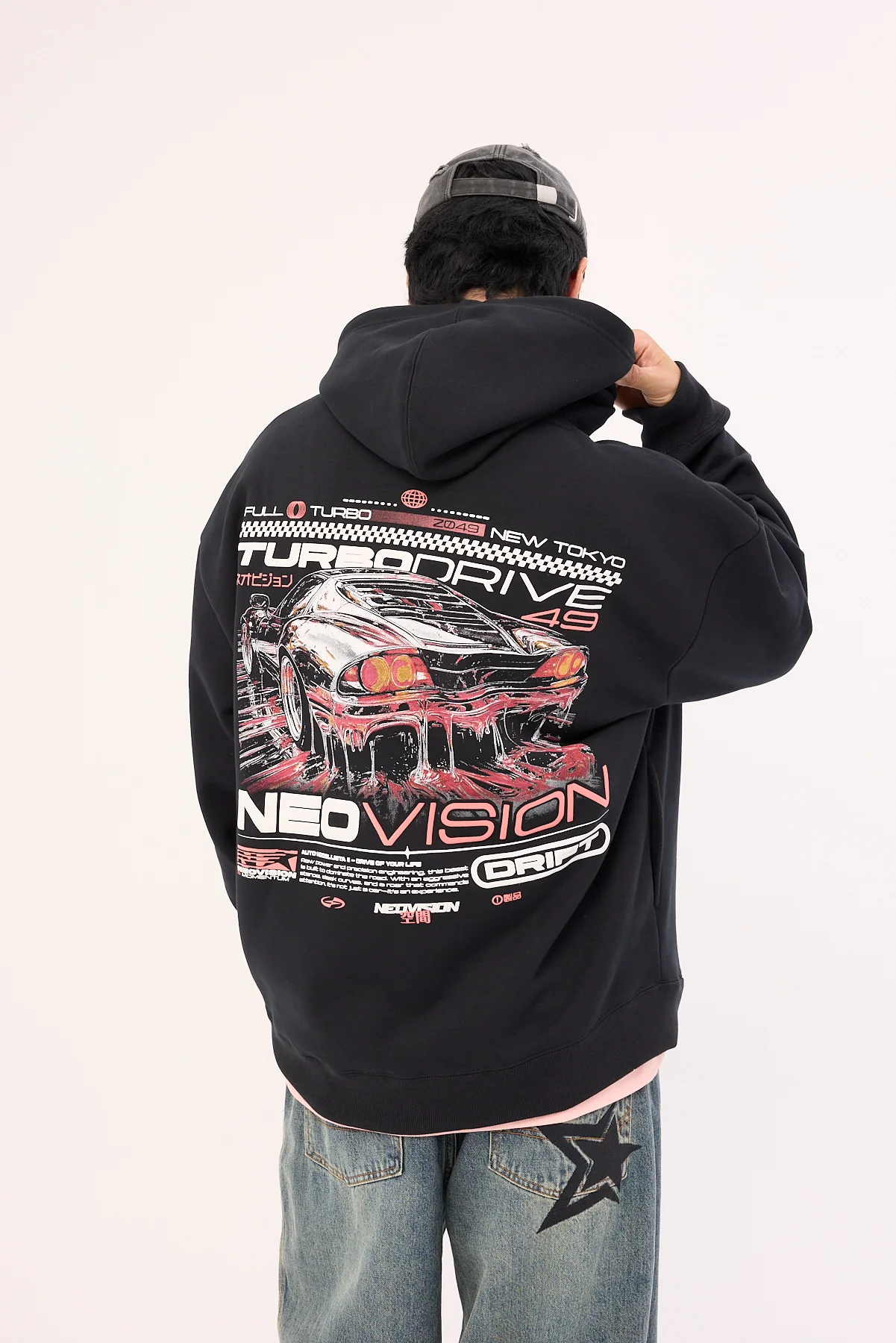 Neovision Slipstream Street Hoodie Black - Image 3