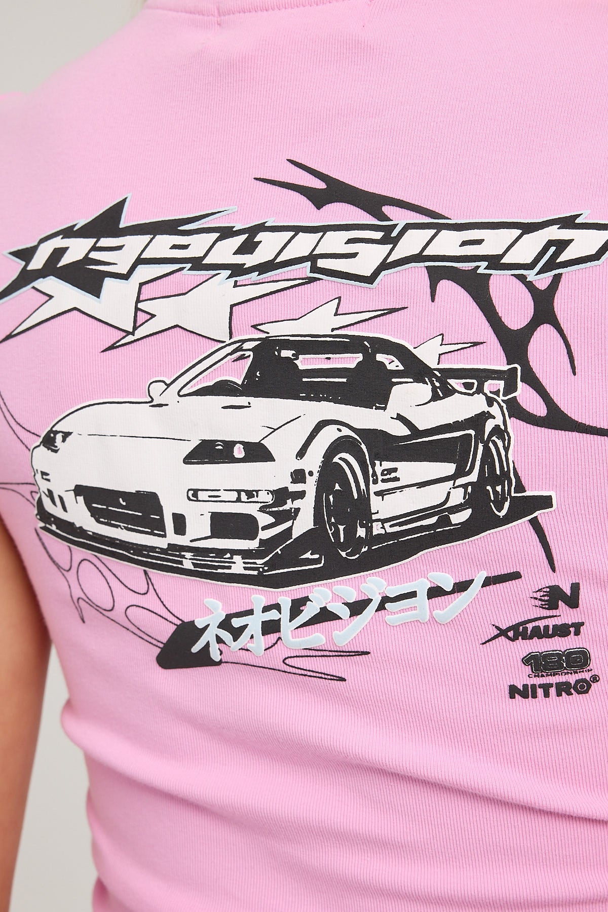 Neovision Spoiler Baby Tee Pink - Image 5