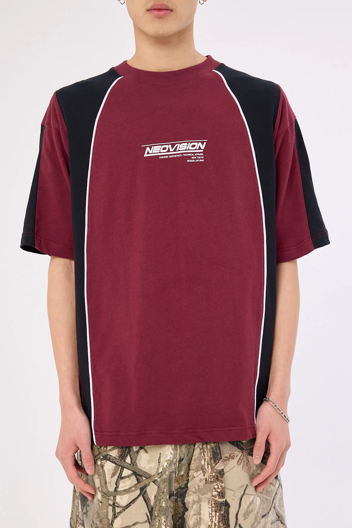 Neovision Stratum Oversize Super Heavy Tee Merlot - Image 10