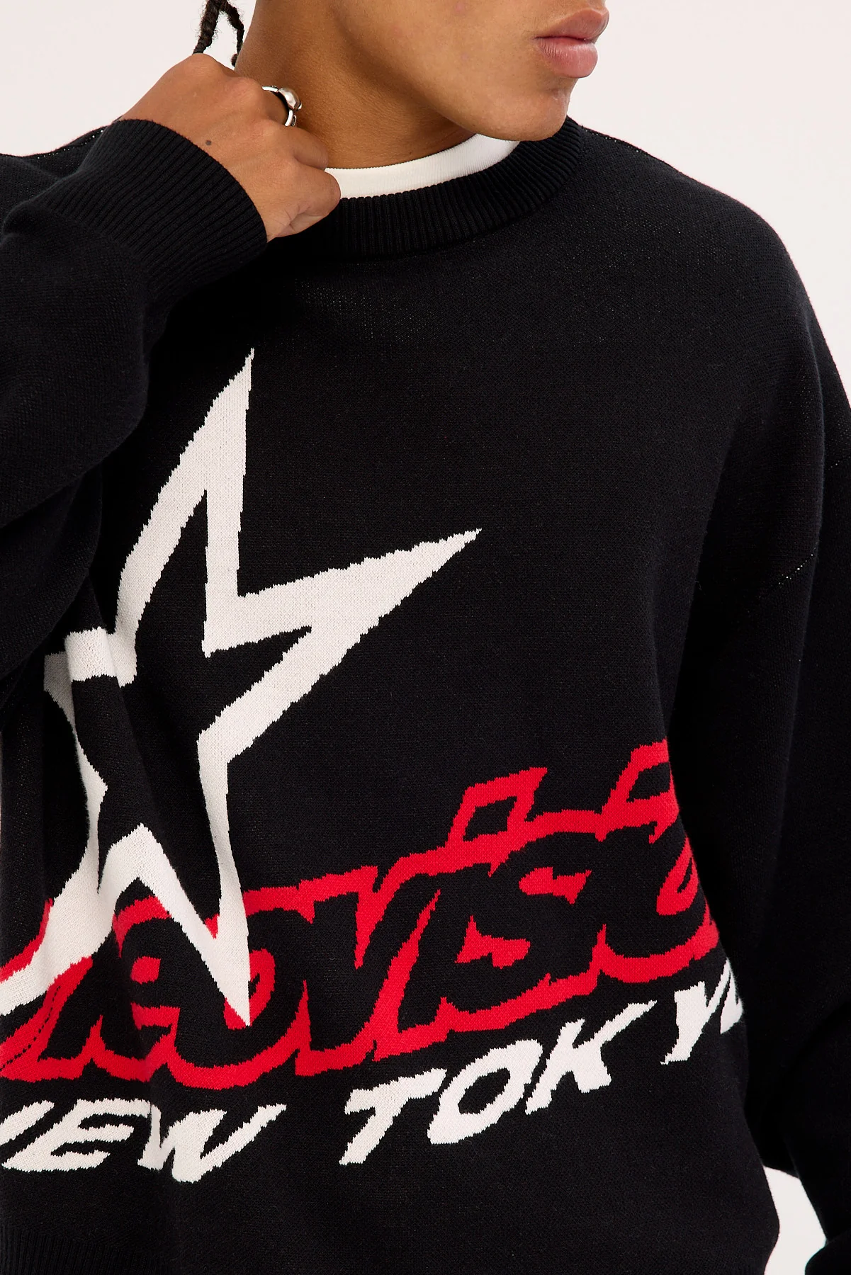 Neovision Stratus Knit Sweater Black - Image 3