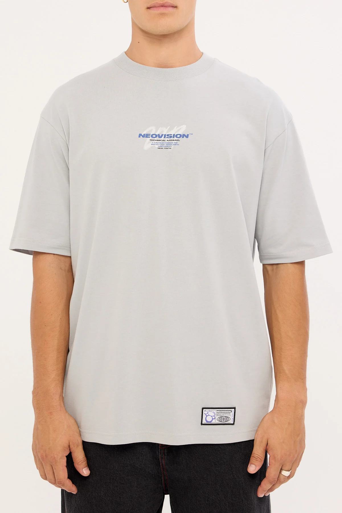 Neovision Supernova Oversize Super Heavy Tee Grey - Image 6