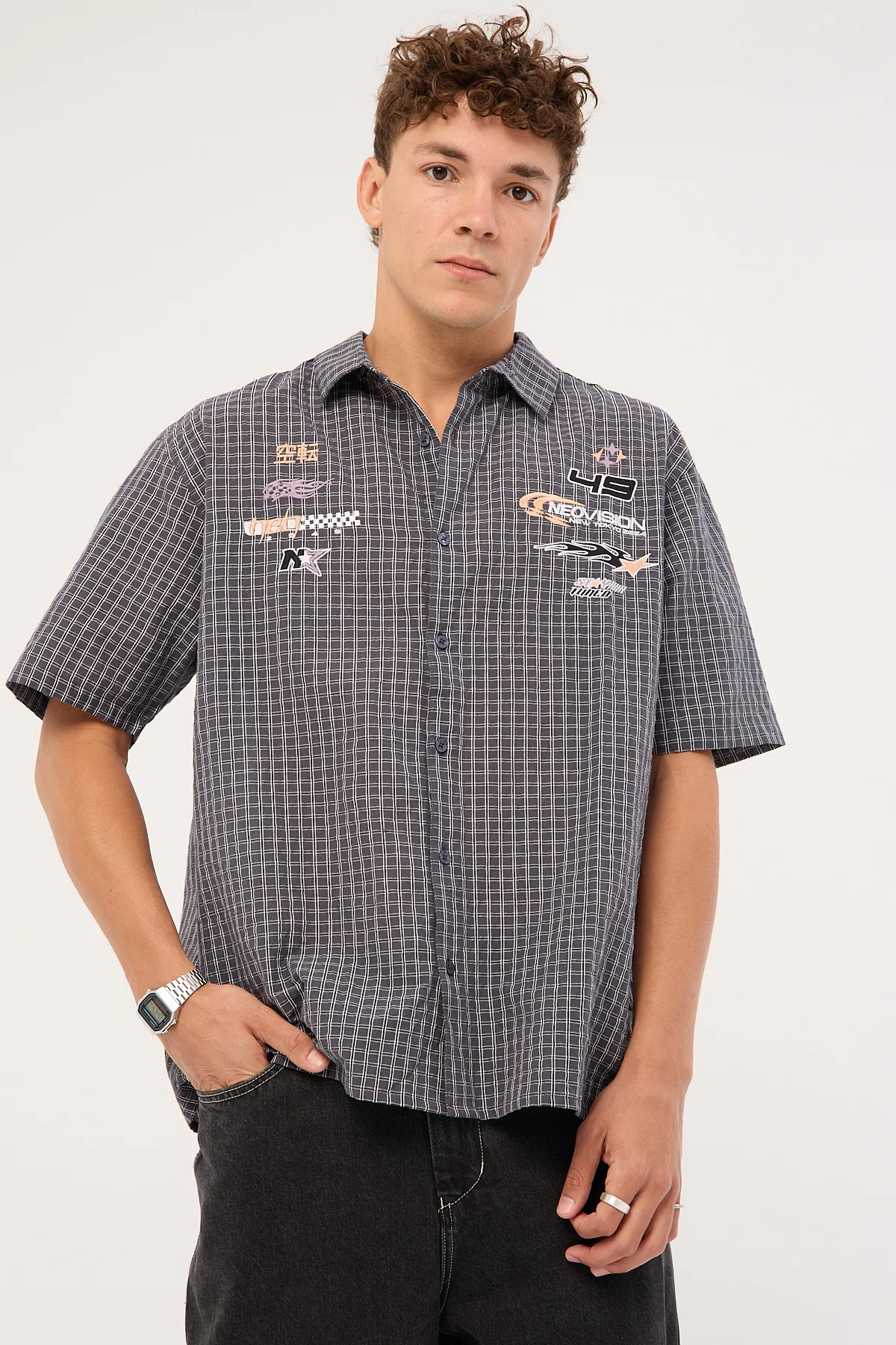 Neovision Surge Oversize Short Sleeve Shirt Black