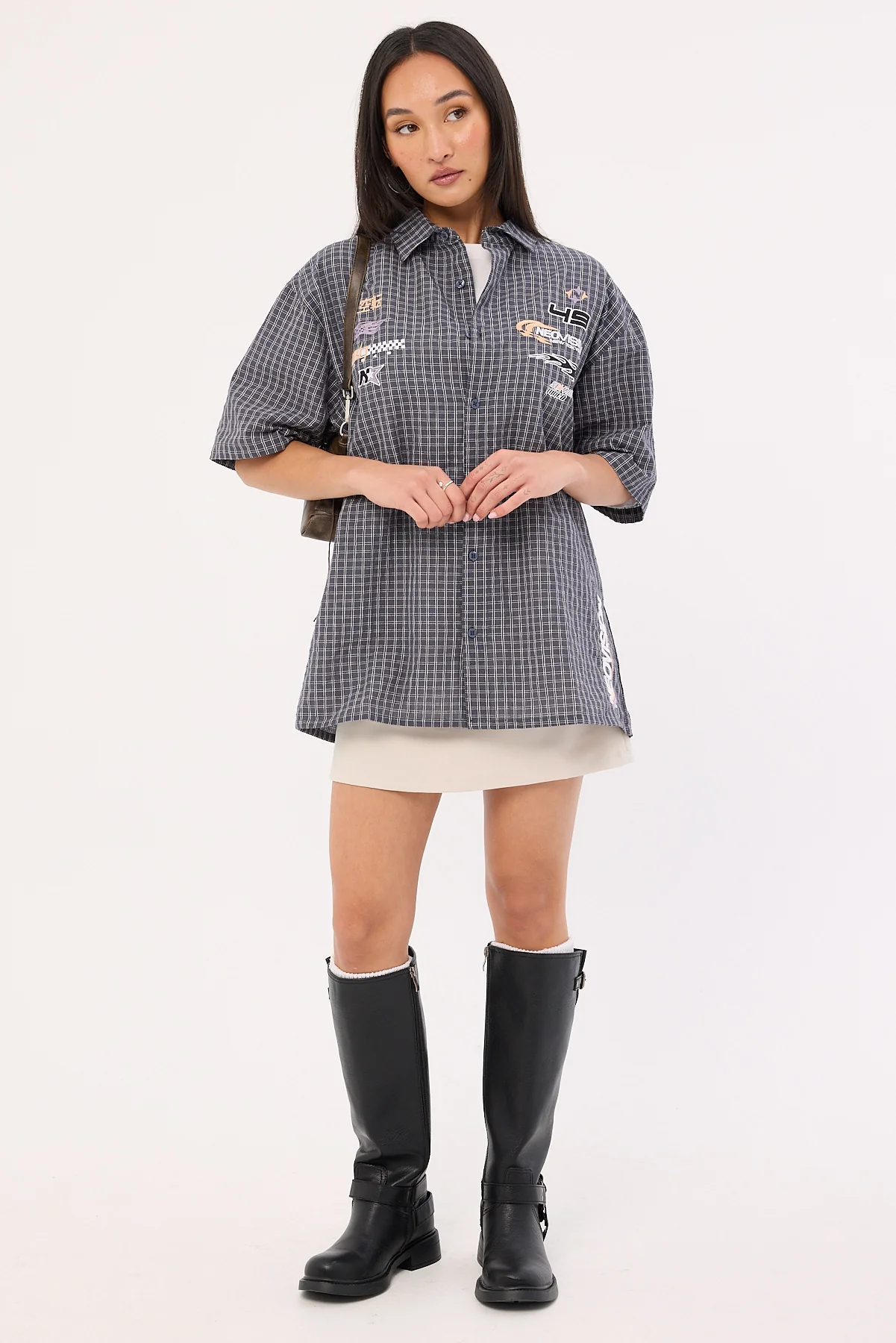 Neovision Surge Oversize Short Sleeve Shirt Black - Image 10
