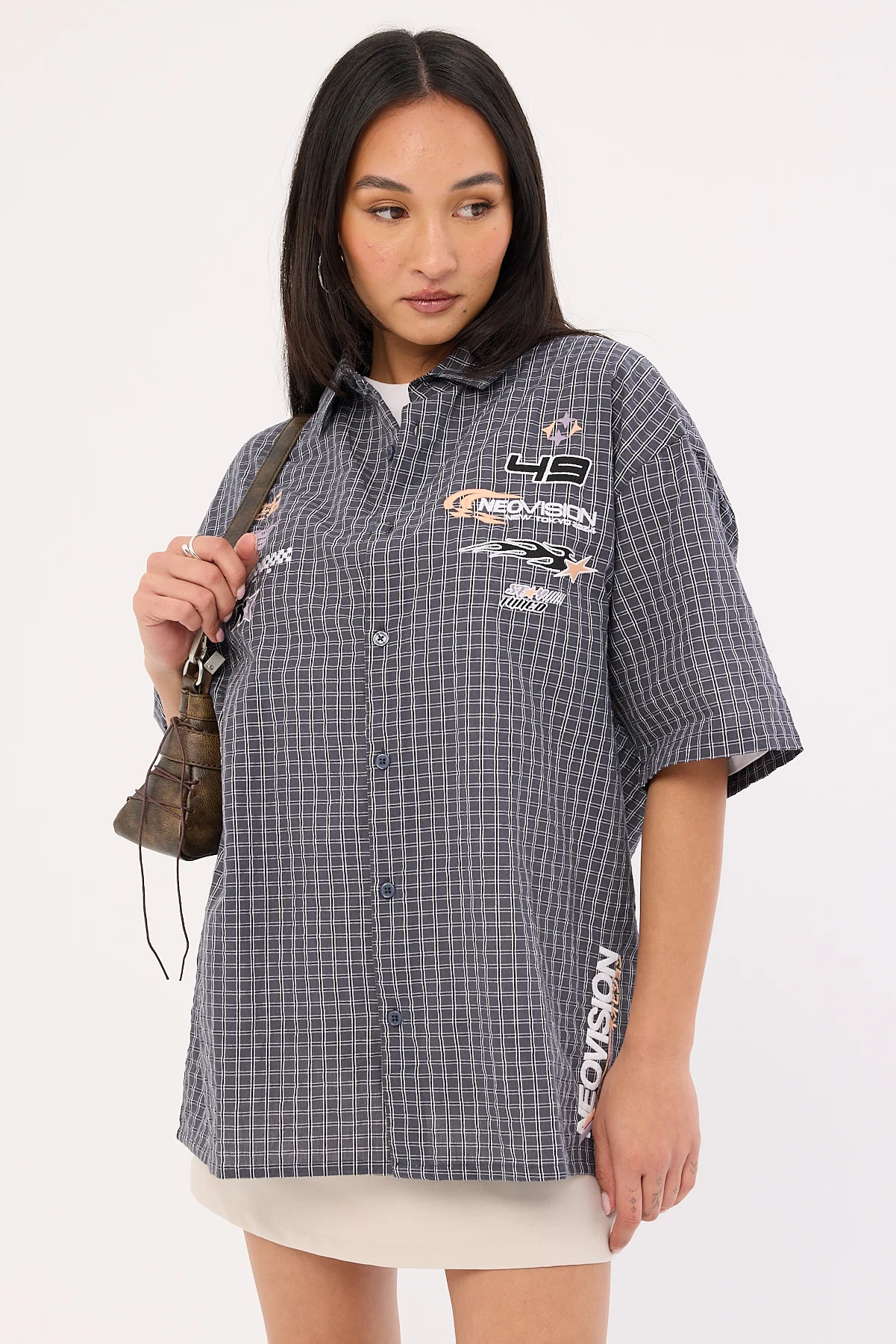 Neovision Surge Oversize Short Sleeve Shirt Black - Image 11