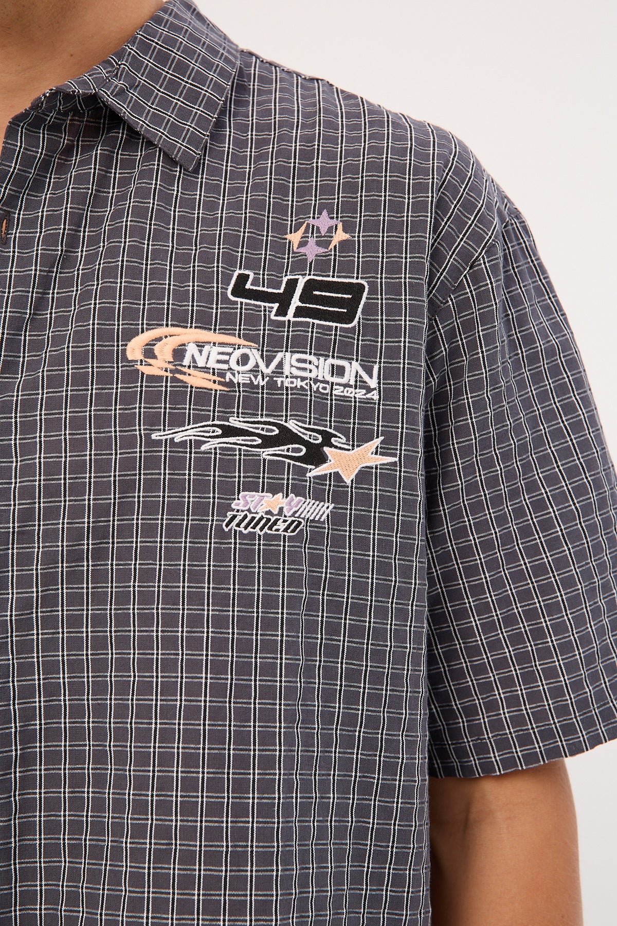 Neovision Surge Oversize Short Sleeve Shirt Black - Image 8