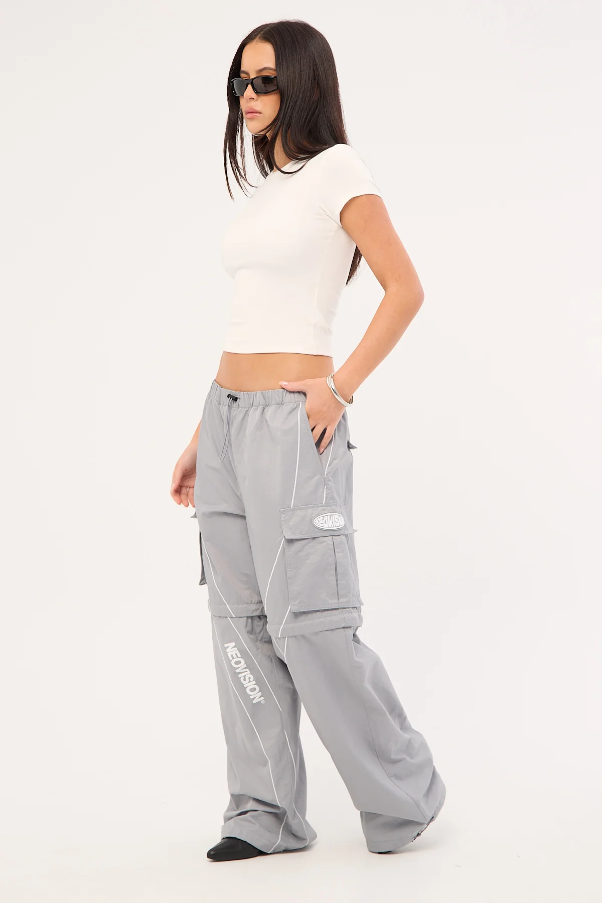 Neovision Sway Zip Off Cargo Pant Grey - Image 3