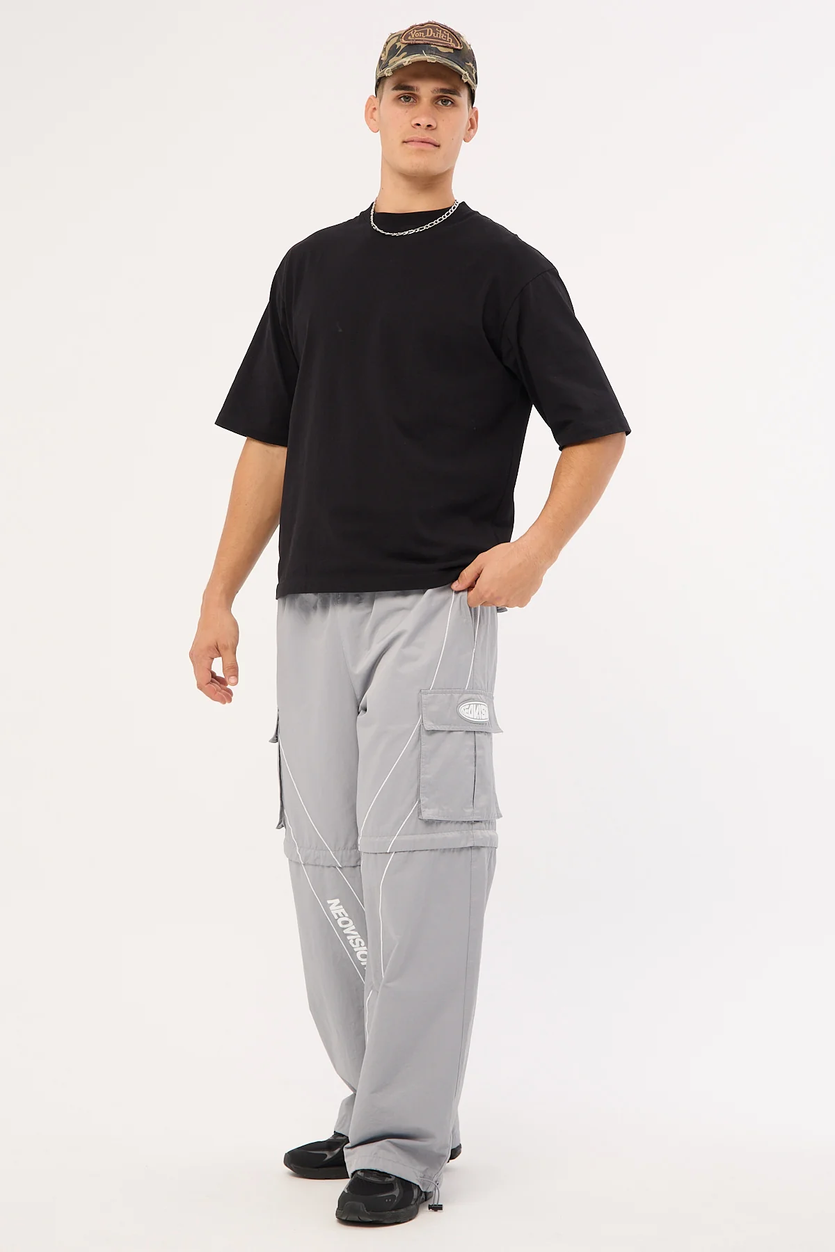 Neovision Sway Zip Off Cargo Pant Grey - Image 4