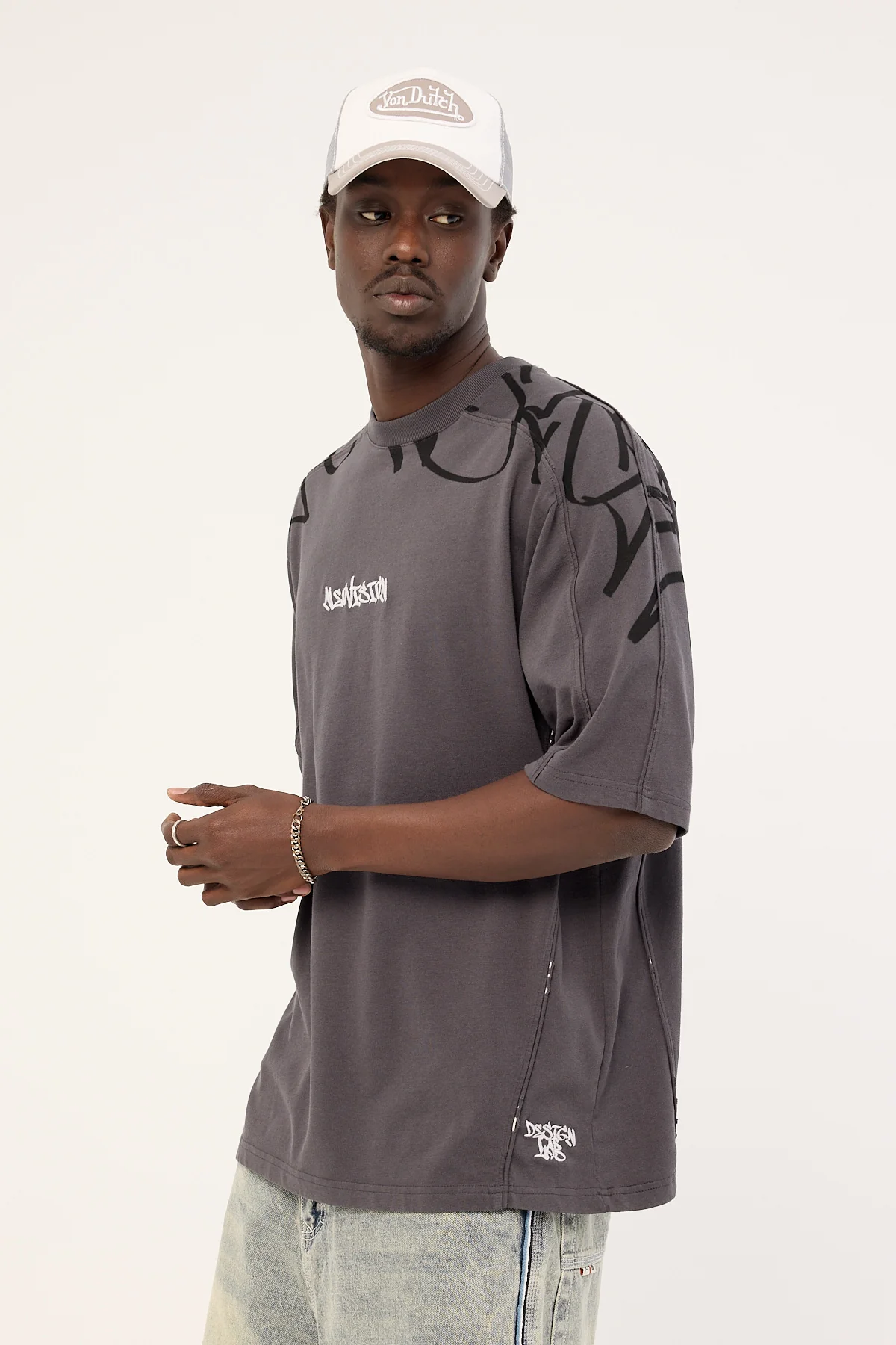 Neovision Tagline Street Super Heavy Tee Asphalt - Image 6
