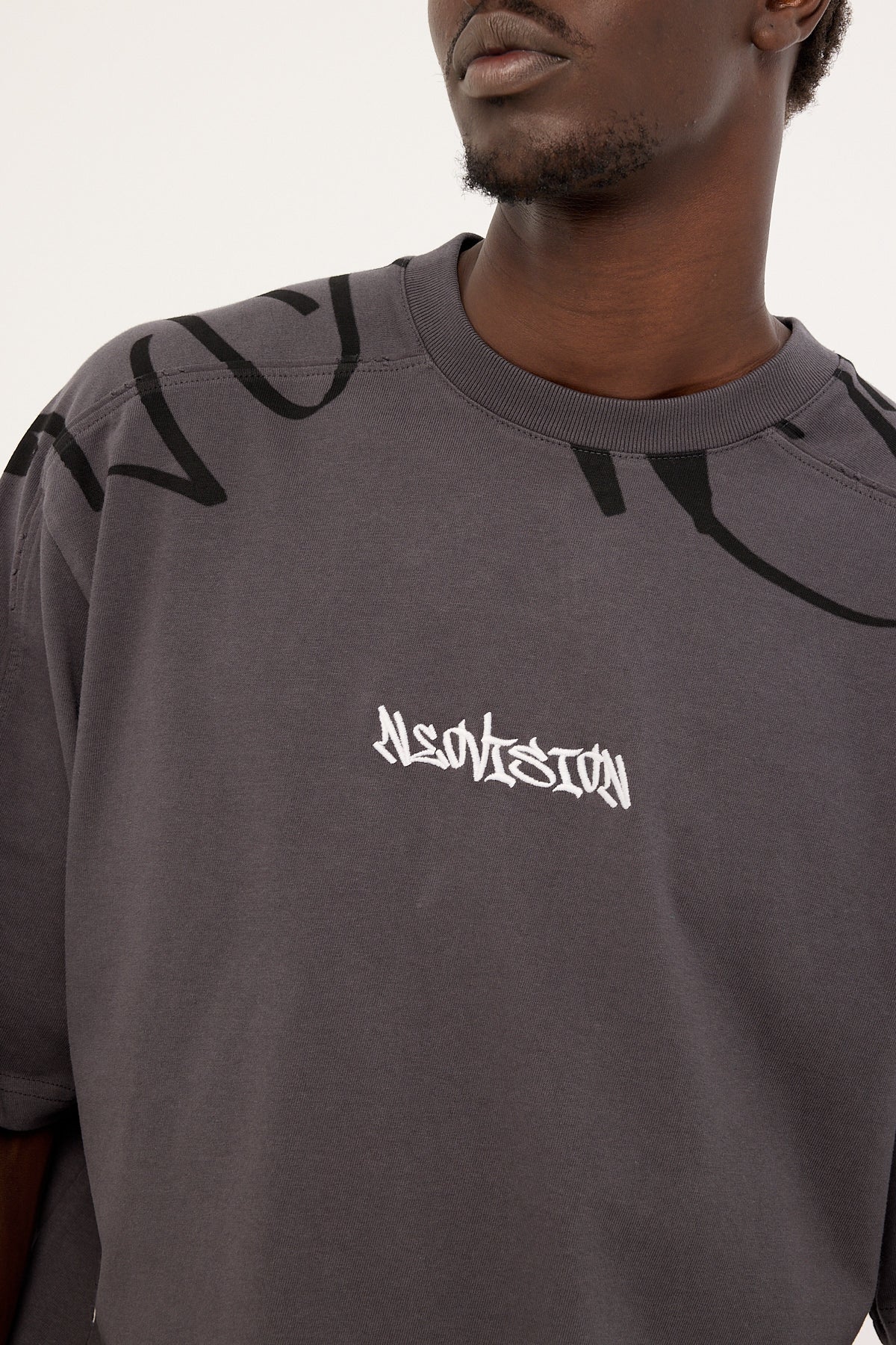 Neovision Tagline Street Super Heavy Tee Asphalt - Image 7