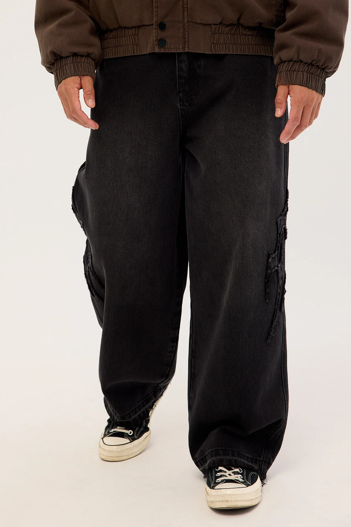 Neovision Talon Behemoth Super Baggy Jean Washed Black - Image 2