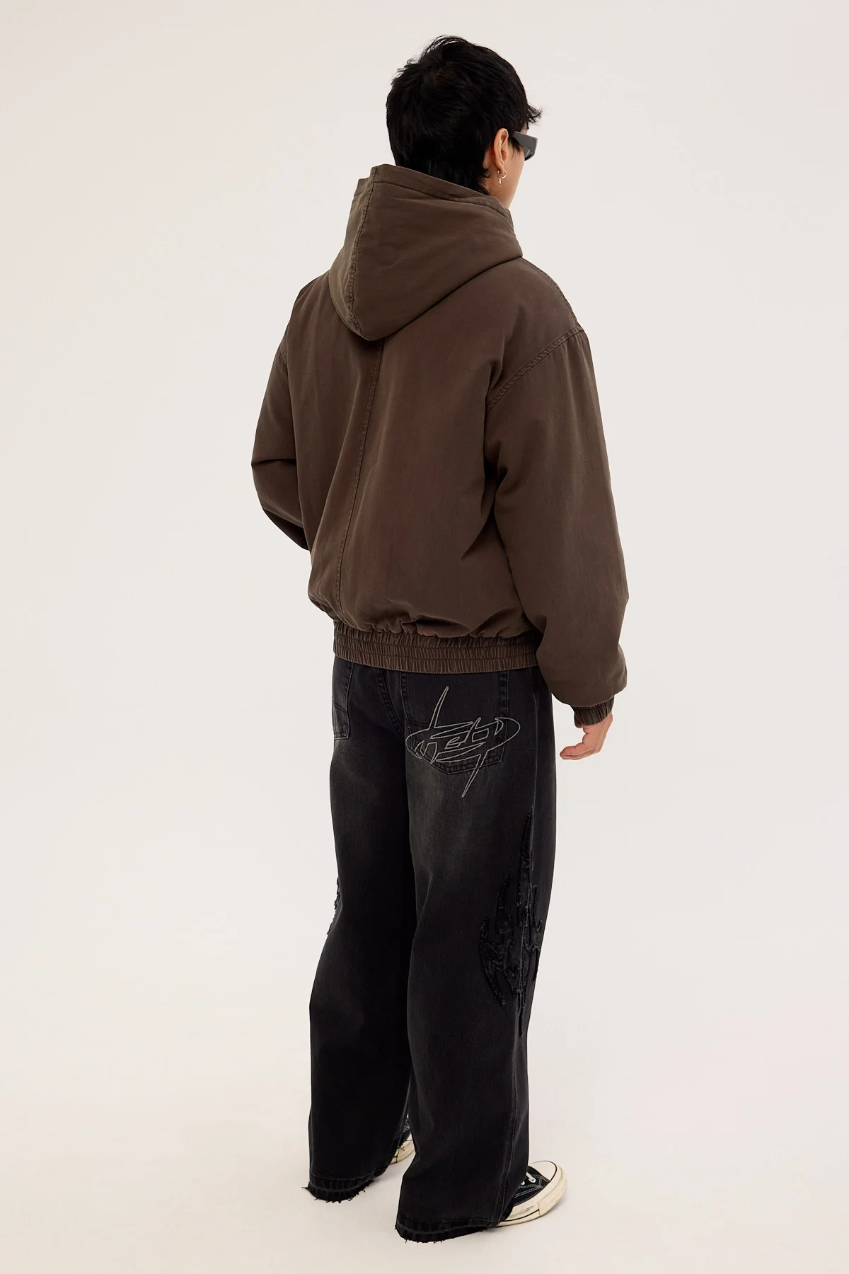 Neovision Talon Behemoth Super Baggy Jean Washed Black - Image 6