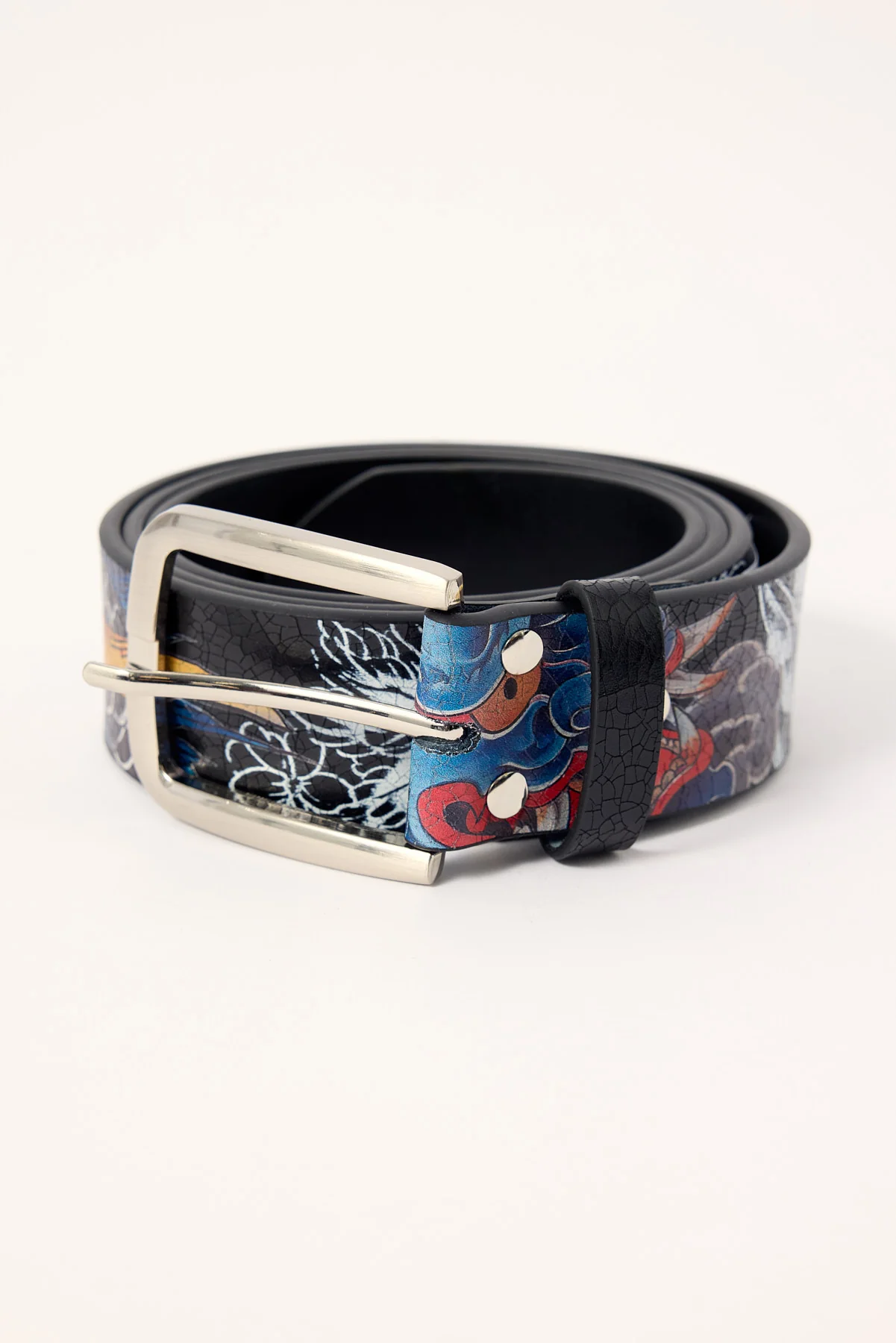 Neovision Tatsura Leather Belt Black - Image 2