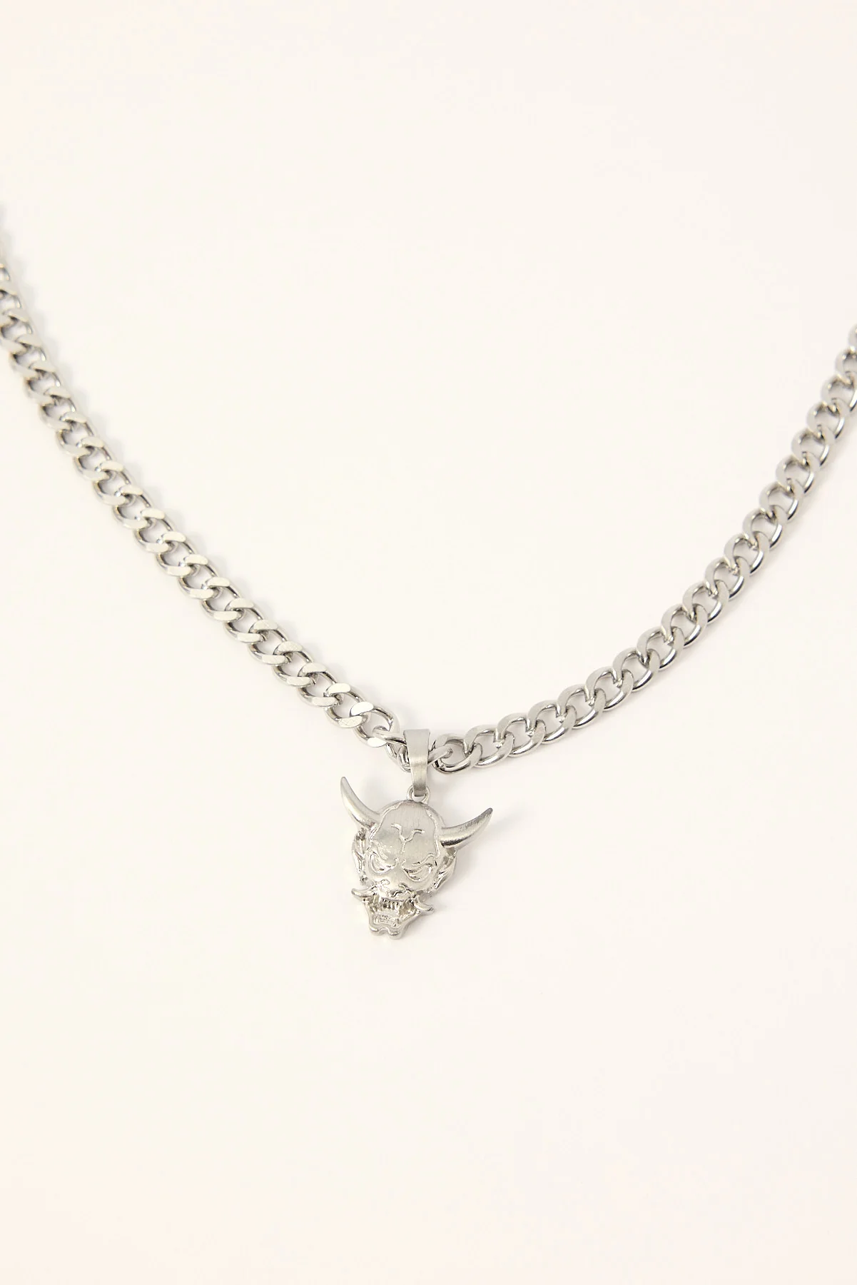 Neovision Tatsura Necklace Brushed Silver - Image 2