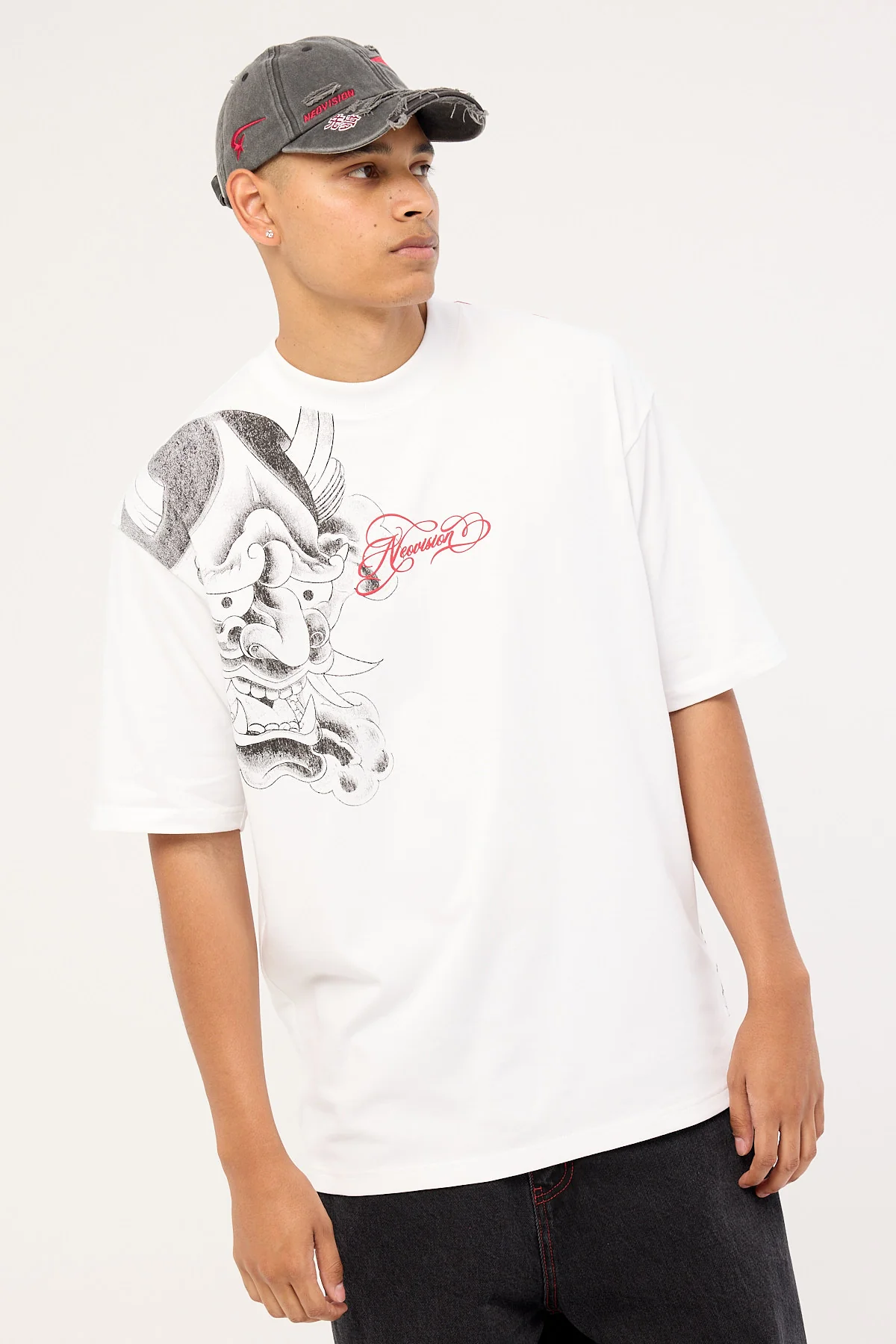 Neovision Tatsura Oversize Super Heavy Tee White - Image 3