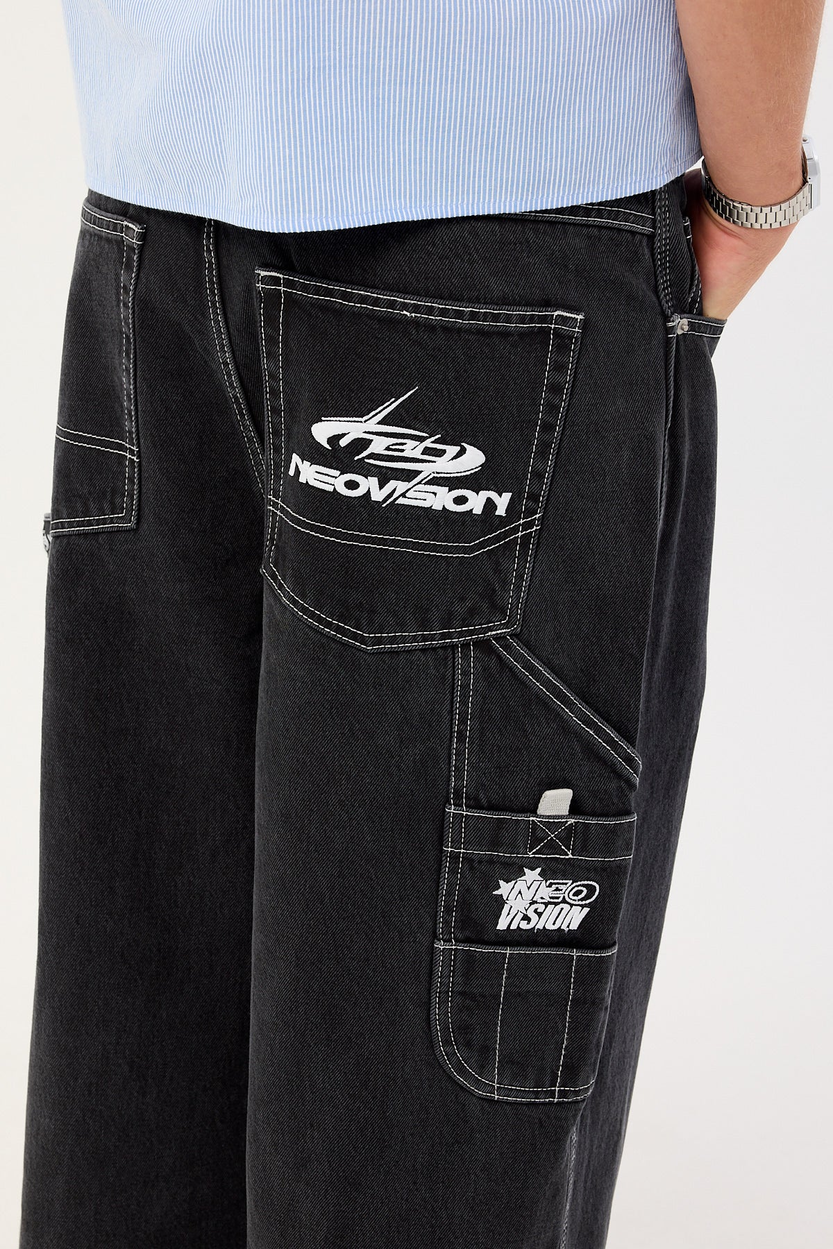 Neovision Tempest Behemoth Super Baggy Jean Onyx - Image 7